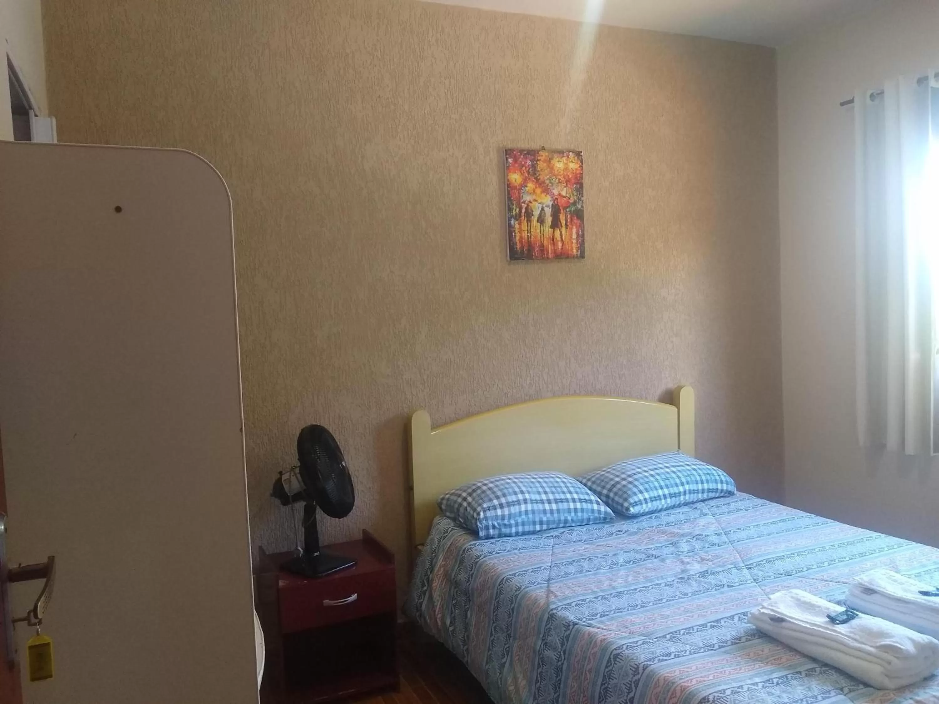 Bed in Pousada do Ribeirão