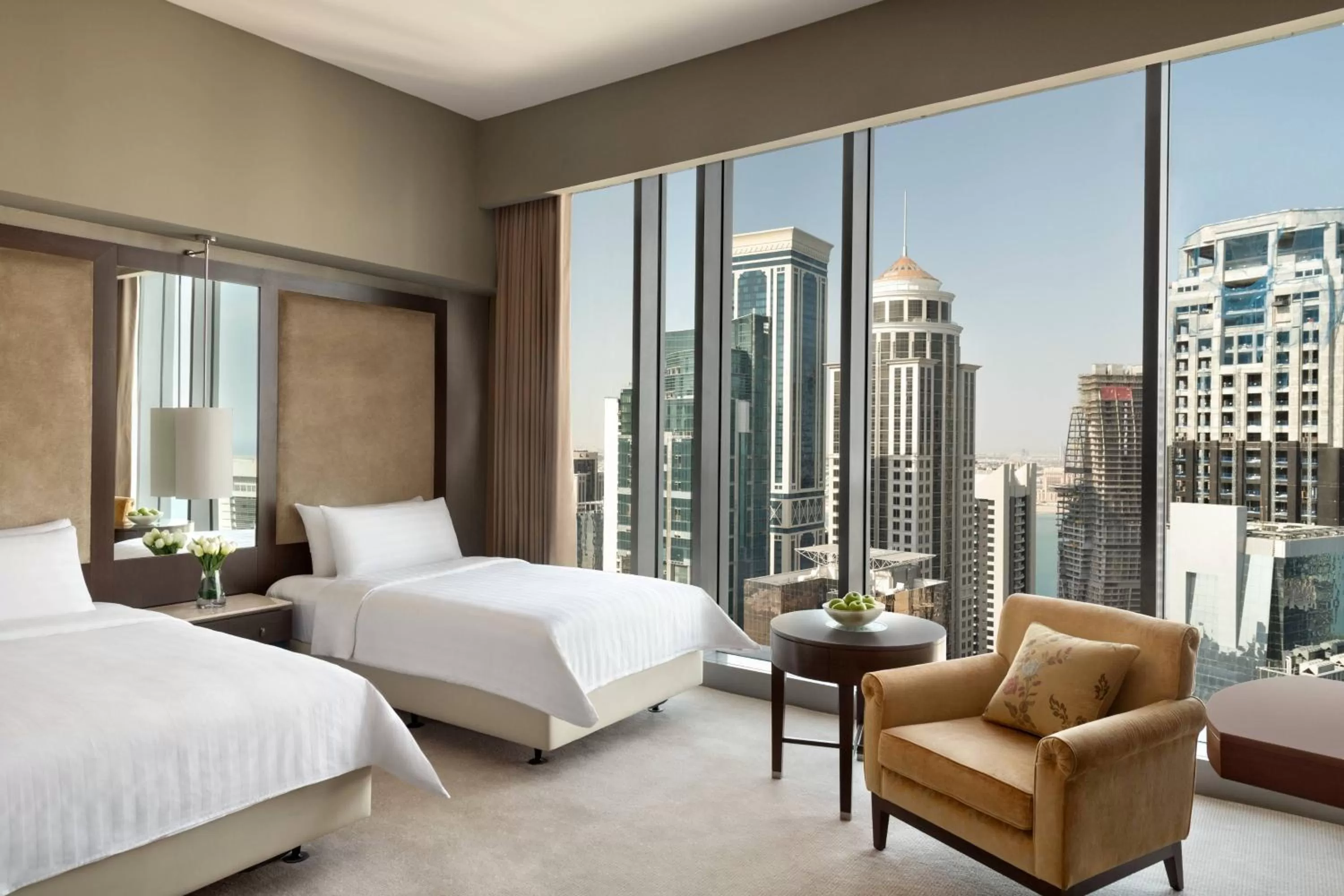 Photo of the whole room, Bed in JW Marriott Marquis City Center Doha