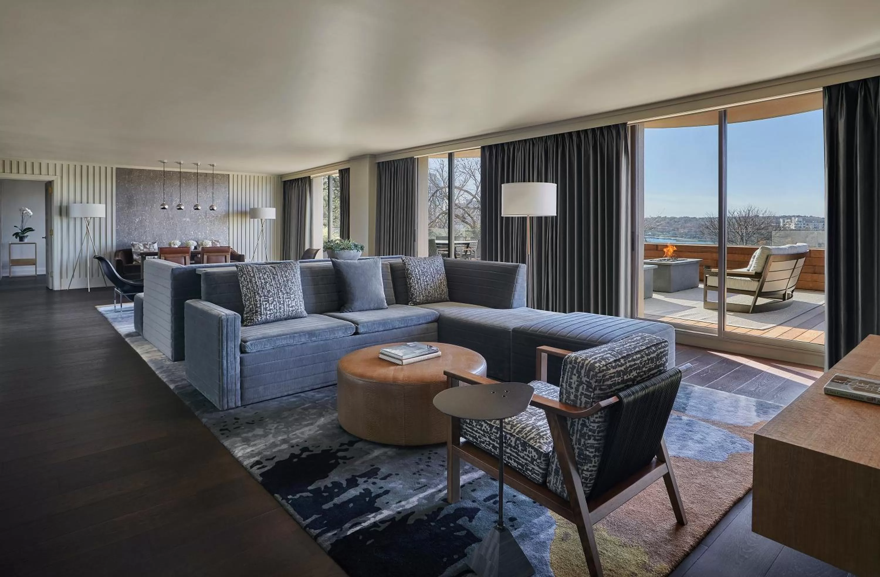 Living room in Four Seasons Hotel Austin