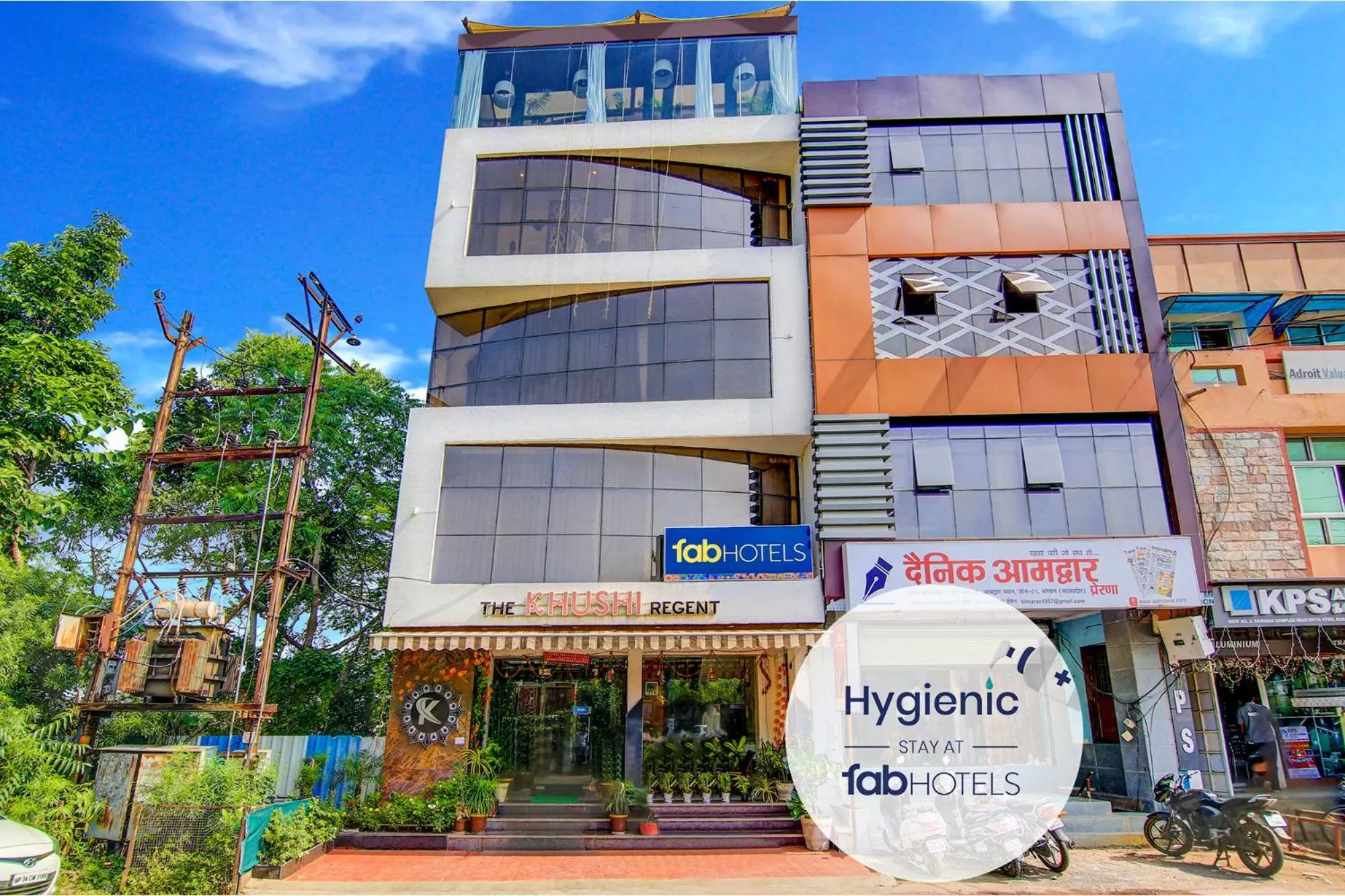 Property building in FabHotel The Khushi Regent