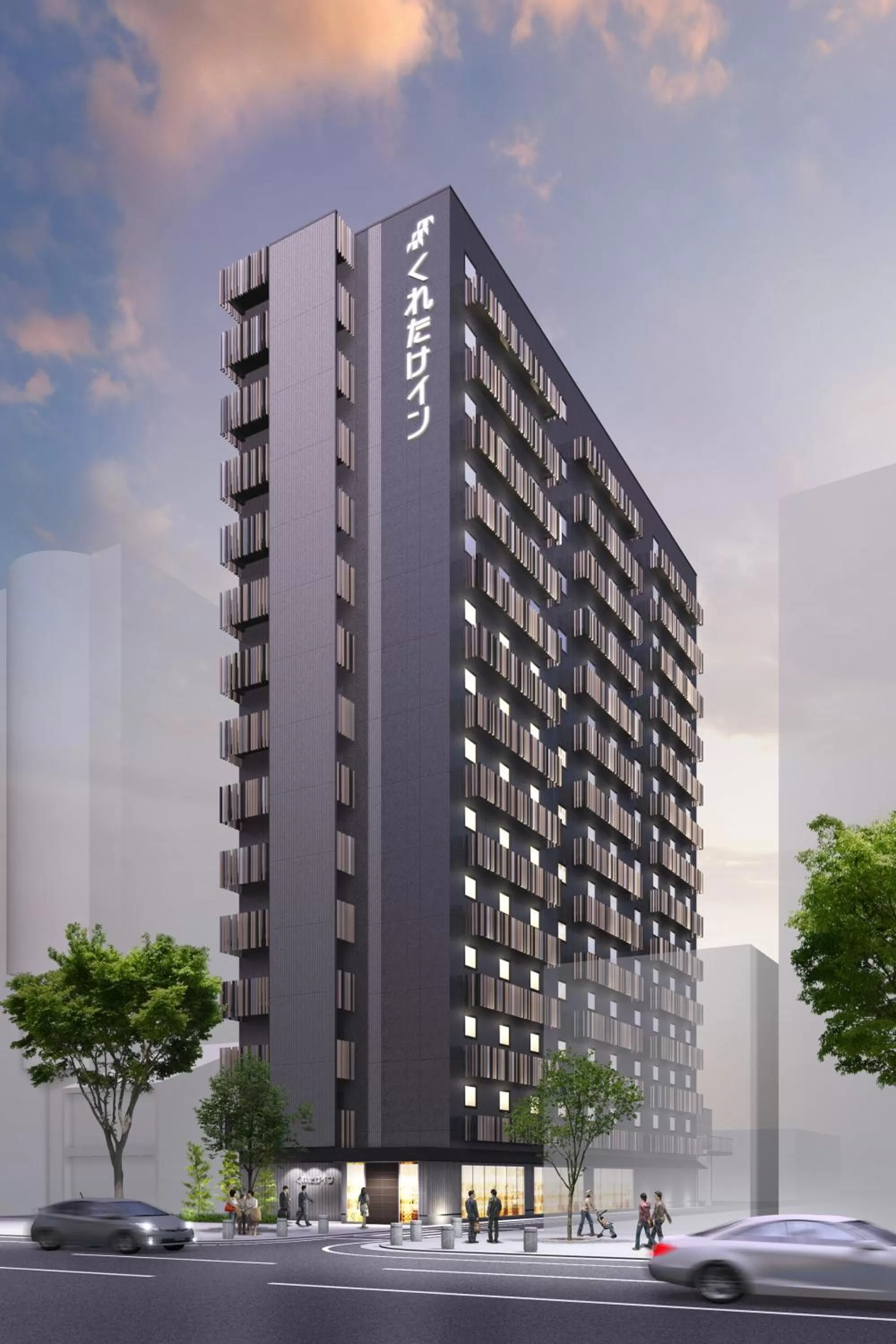 Property building in Kuretake Inn Nagoya Hisayaodori