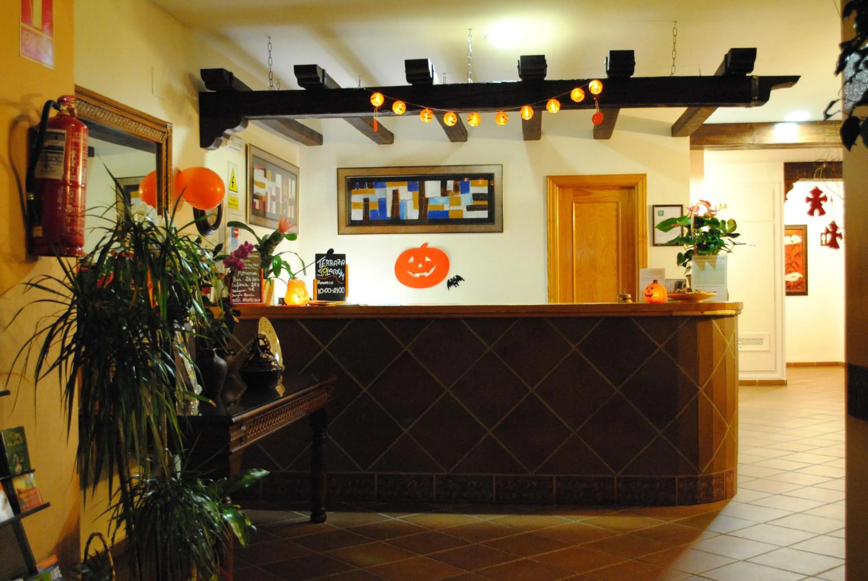 Lobby or reception in Hotel María Cristina