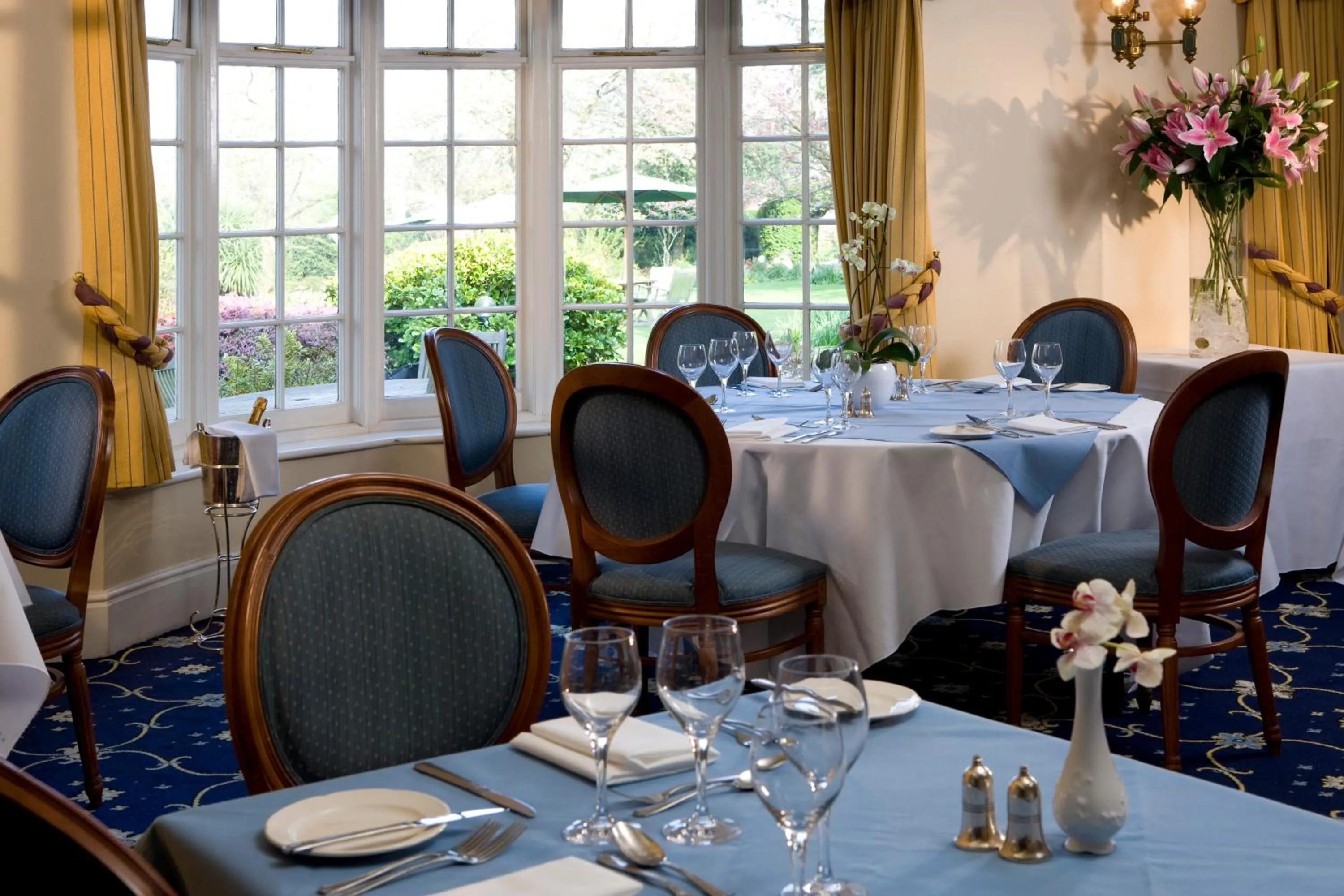 Dining area in Passford House Hotel