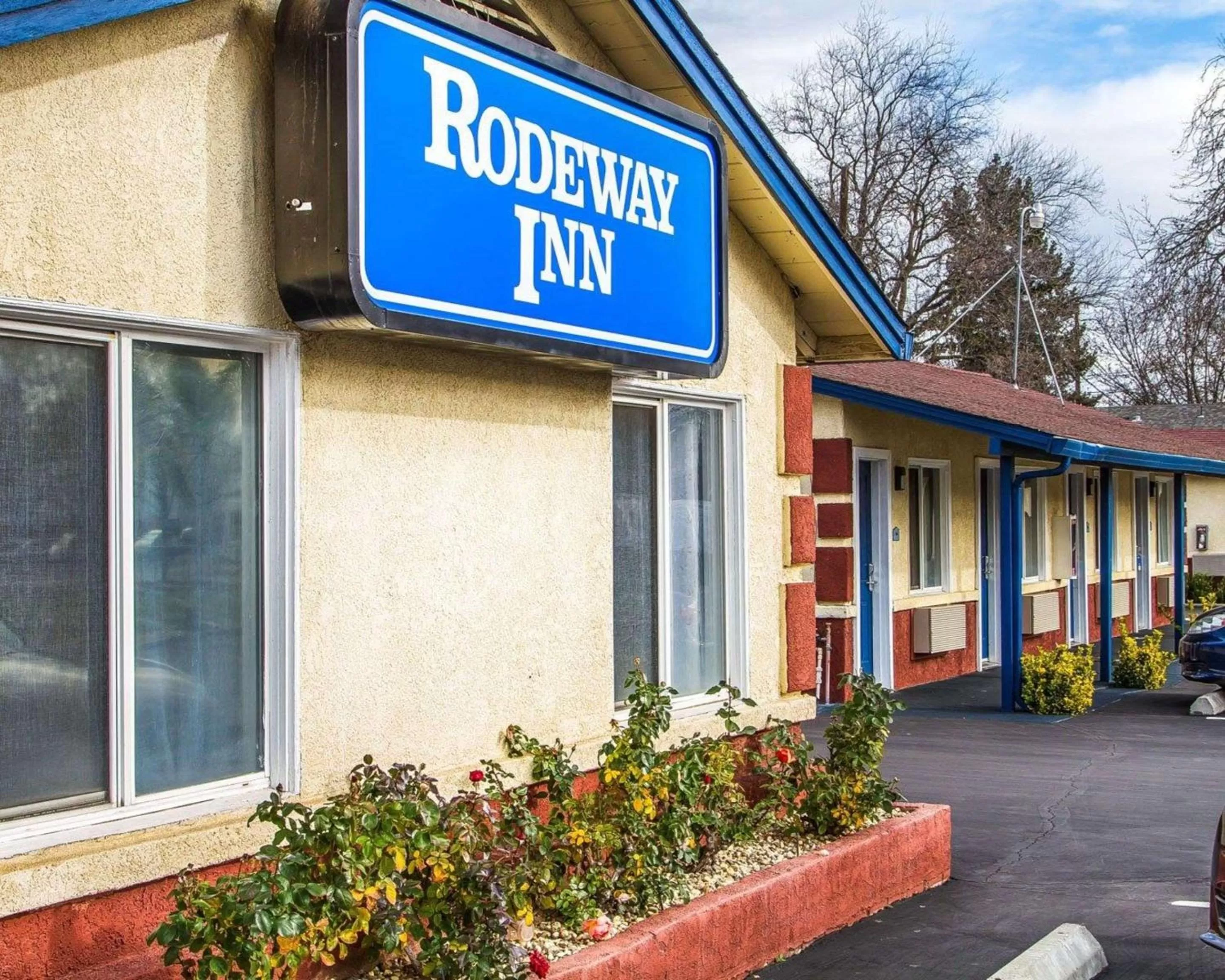Property building in Rodeway Inn Chico University Area
