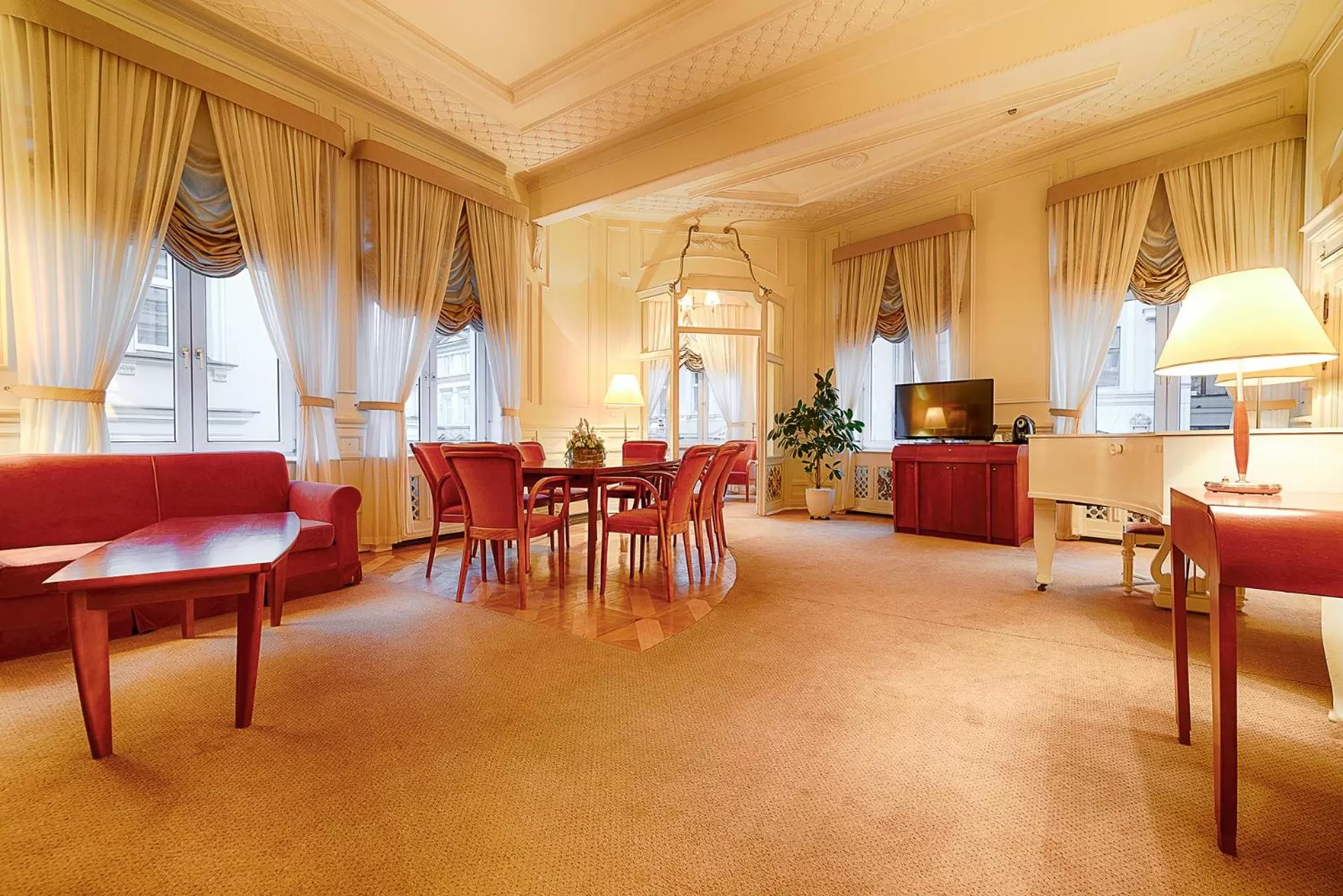 Living room in Focus Hotel Premium Pod Orłem