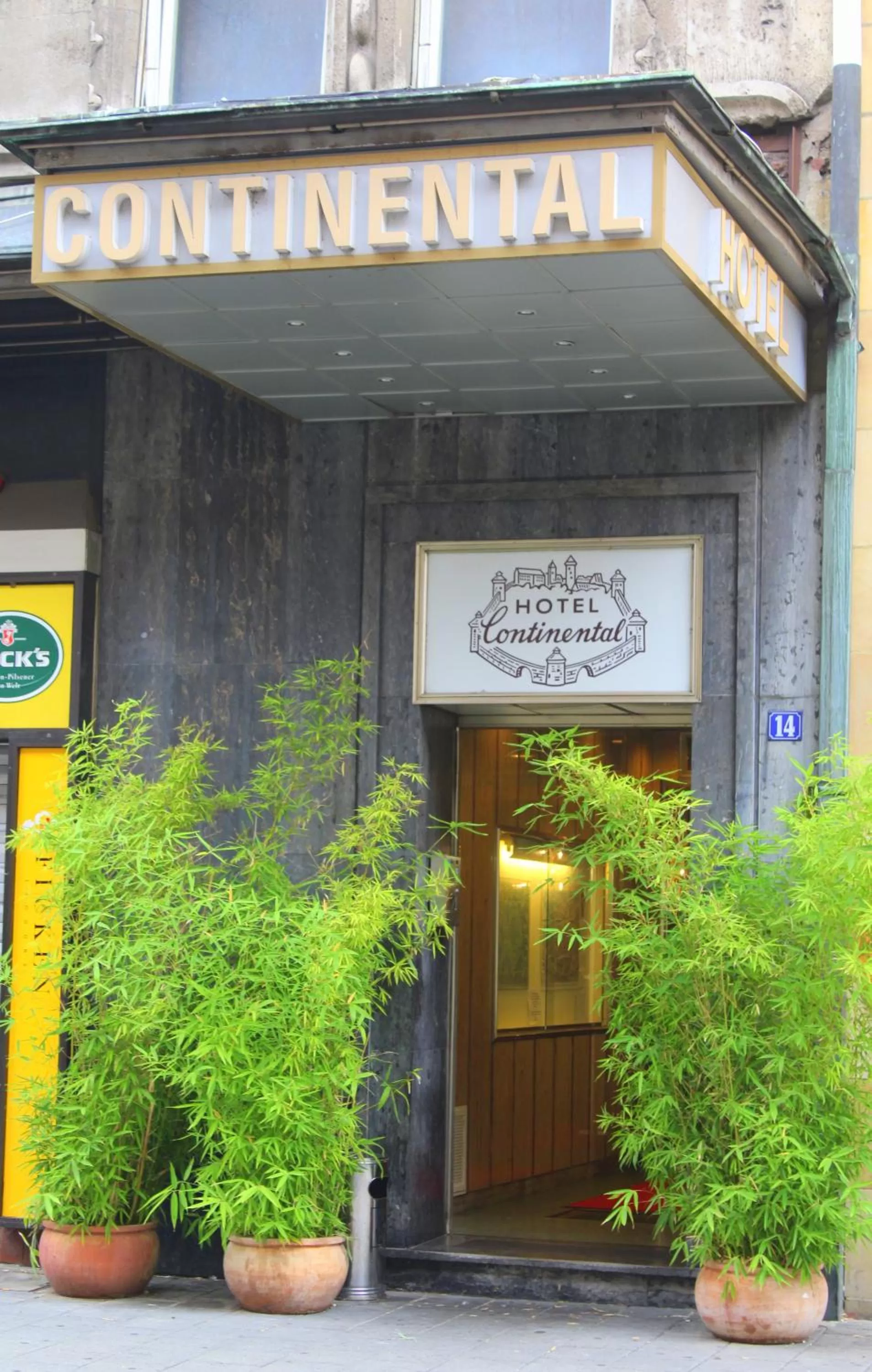 Facade/entrance in Hotel Continental