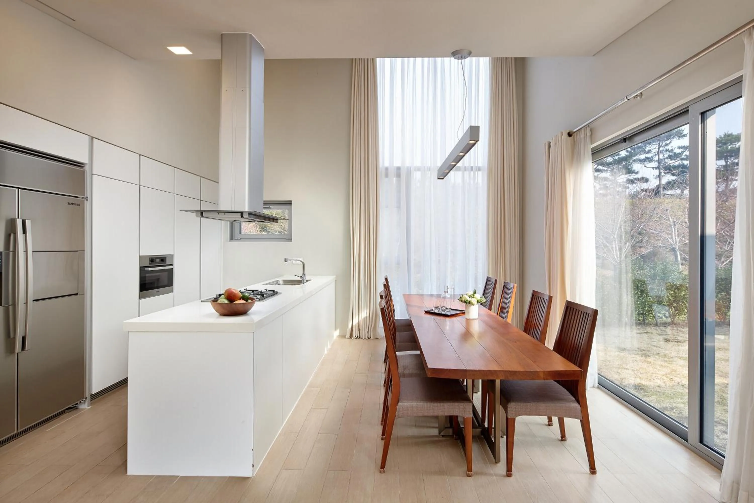 Kitchen or kitchenette in Lotte Resort Jeju Artvillas