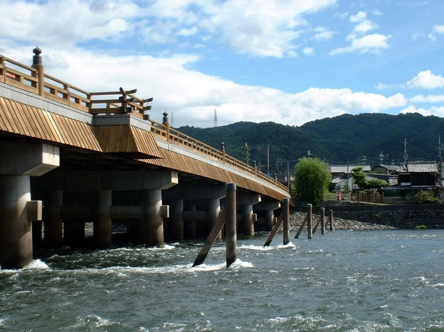 Off site in Hanayashiki Ukifune-en