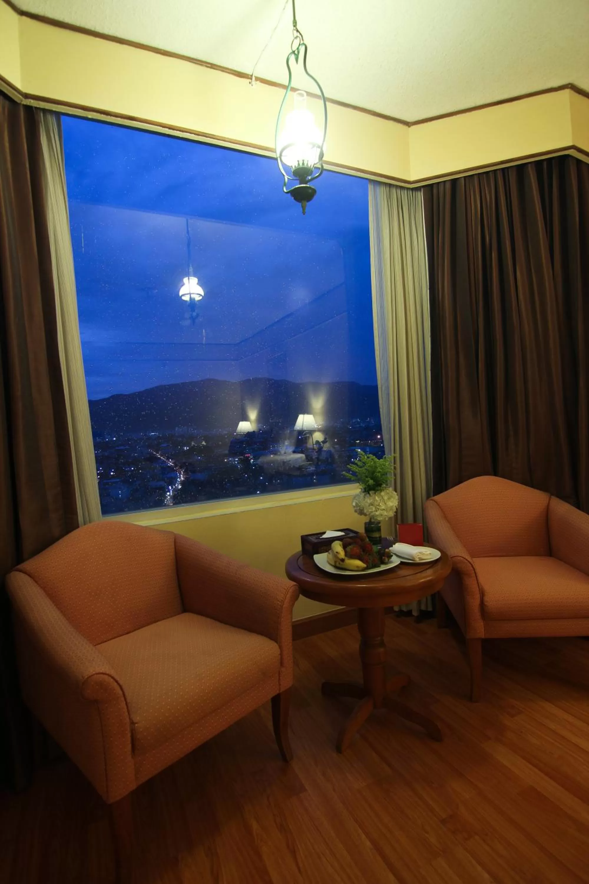 Decorative detail in Duangtawan Hotel Chiang Mai