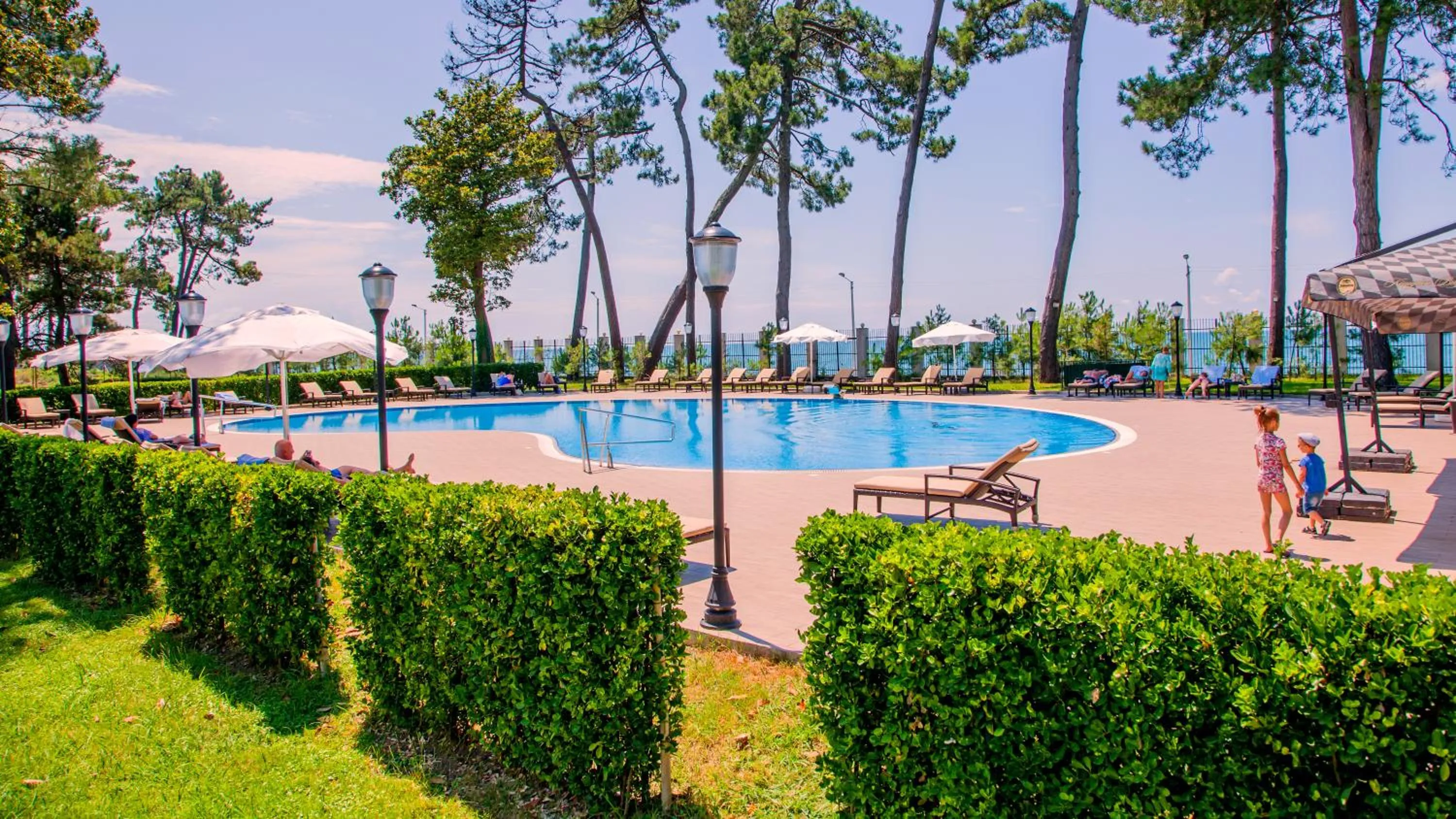 Swimming pool in Kobuleti Georgia Palace Hotel & Spa