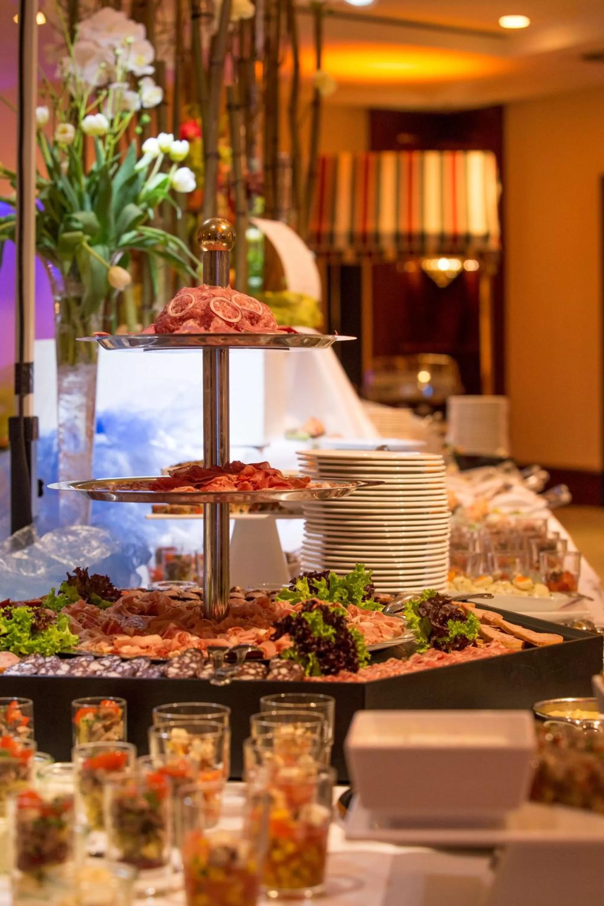 Restaurant/places to eat in Radisson Blu Hotel Cottbus