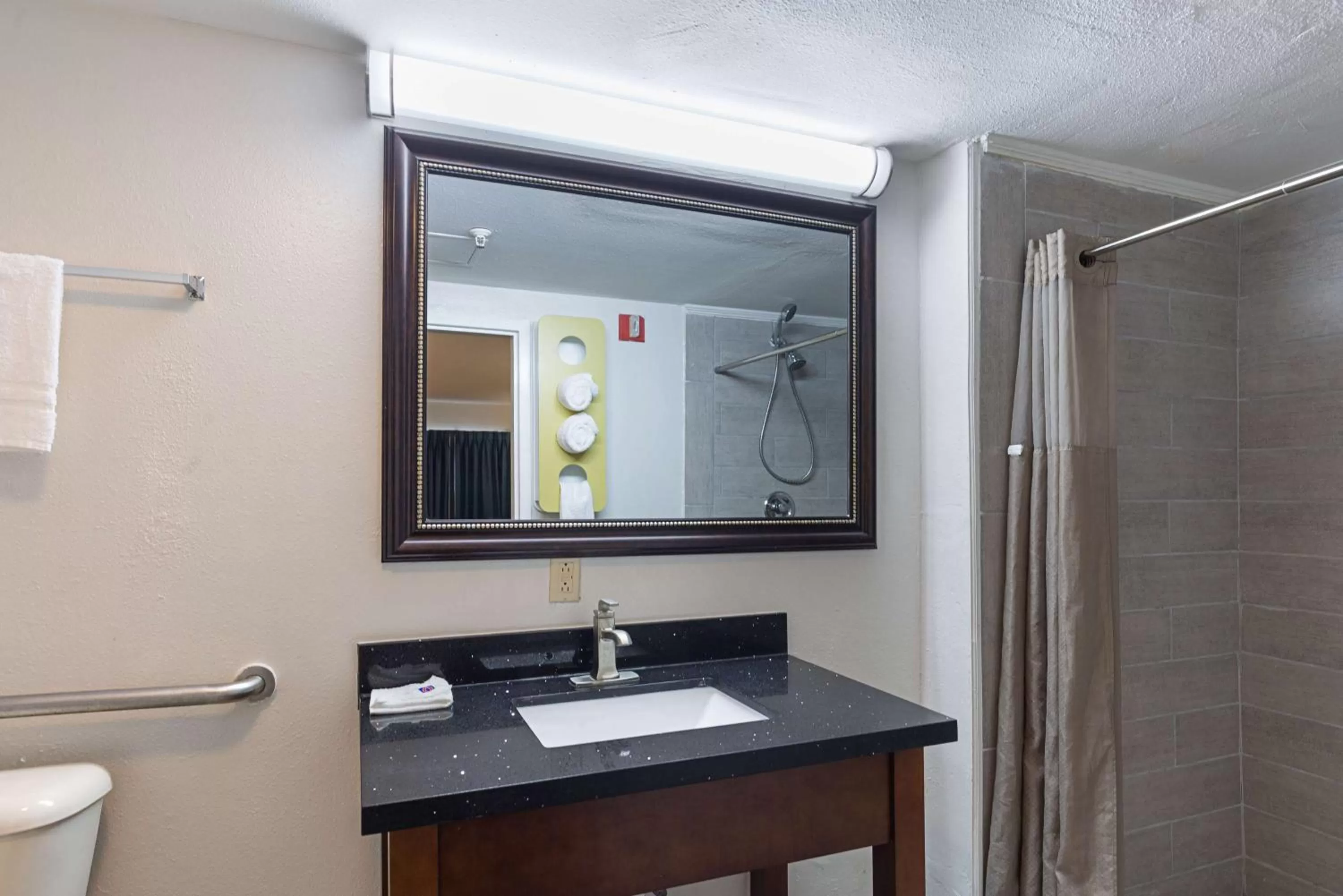 Shower in Motel 6-Albany, GA