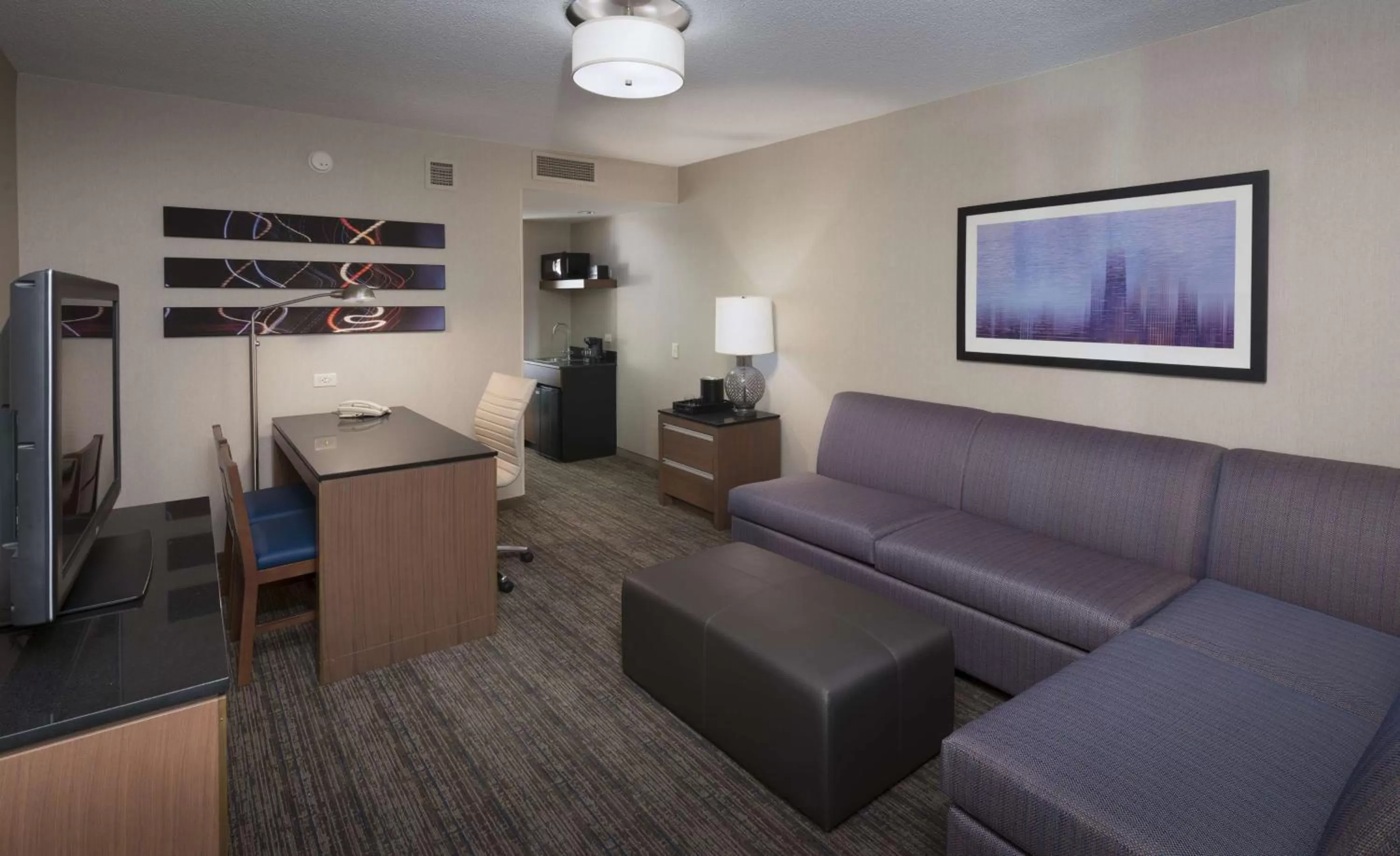 Two-Room King Suite - Non-Smoking in Embassy Suites by Hilton Chicago Downtown Magnificent Mile