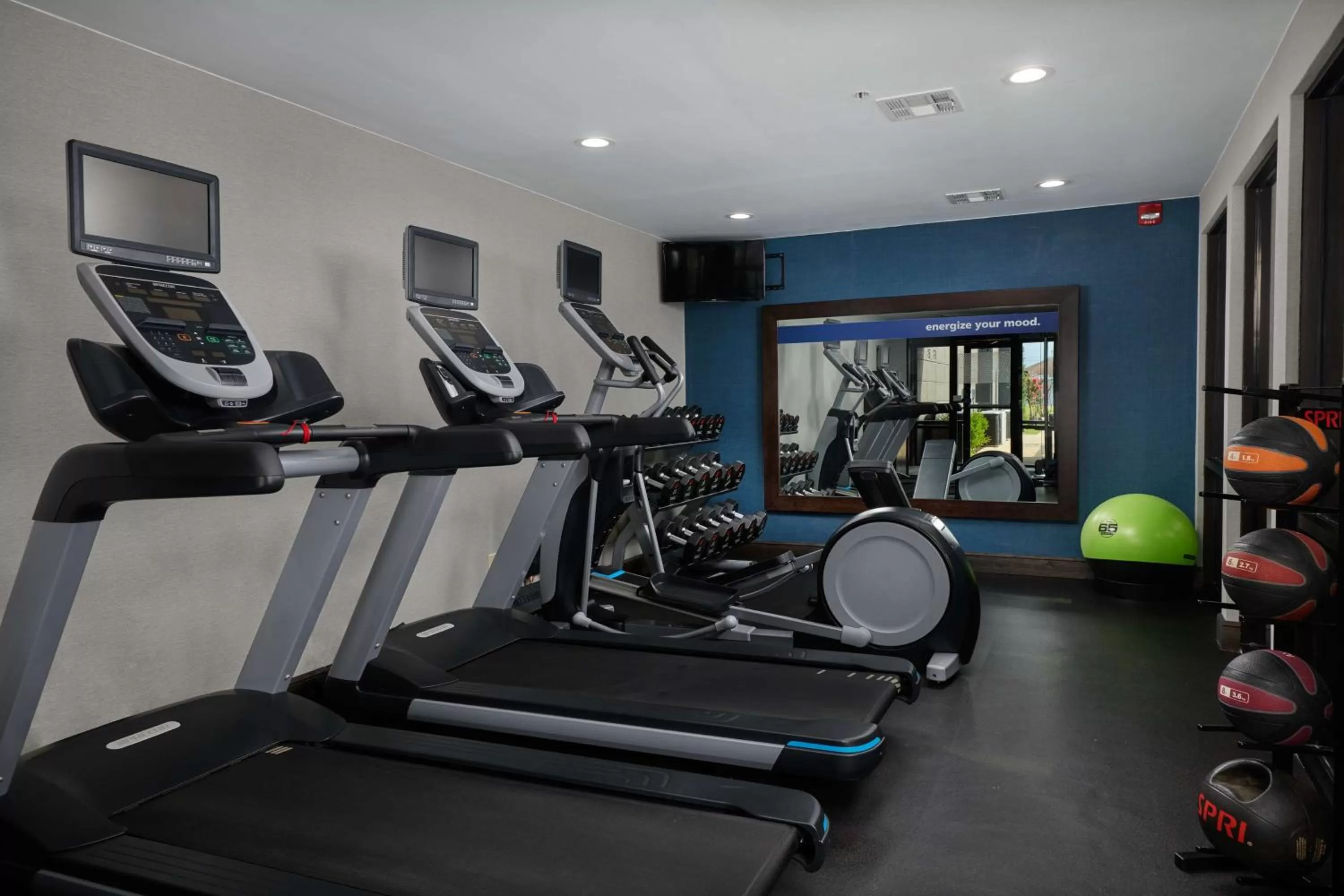 Fitness centre/facilities in Hampton Inn Bartlesville