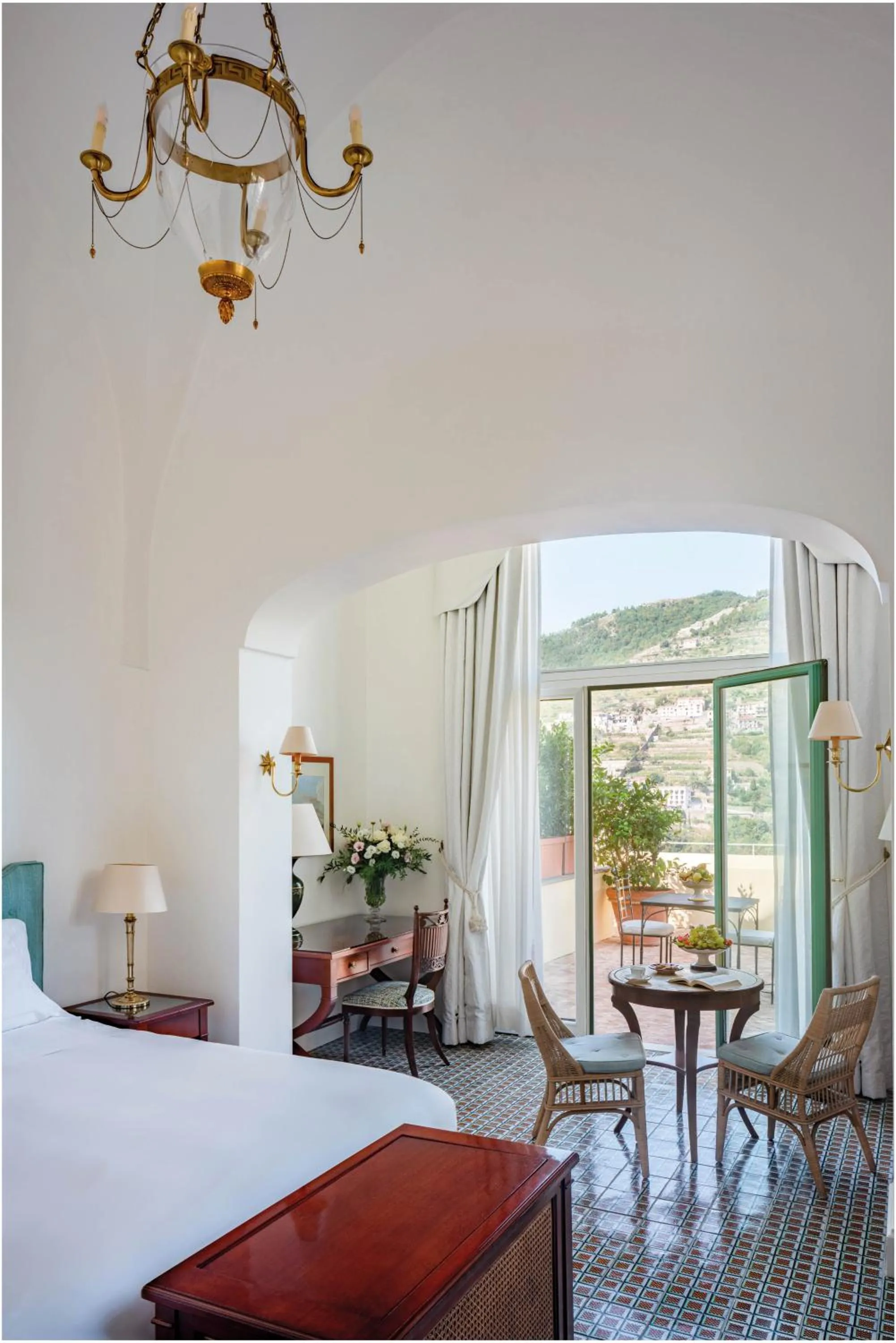 Bedroom, Bed in Caruso, A Belmond Hotel, Amalfi Coast