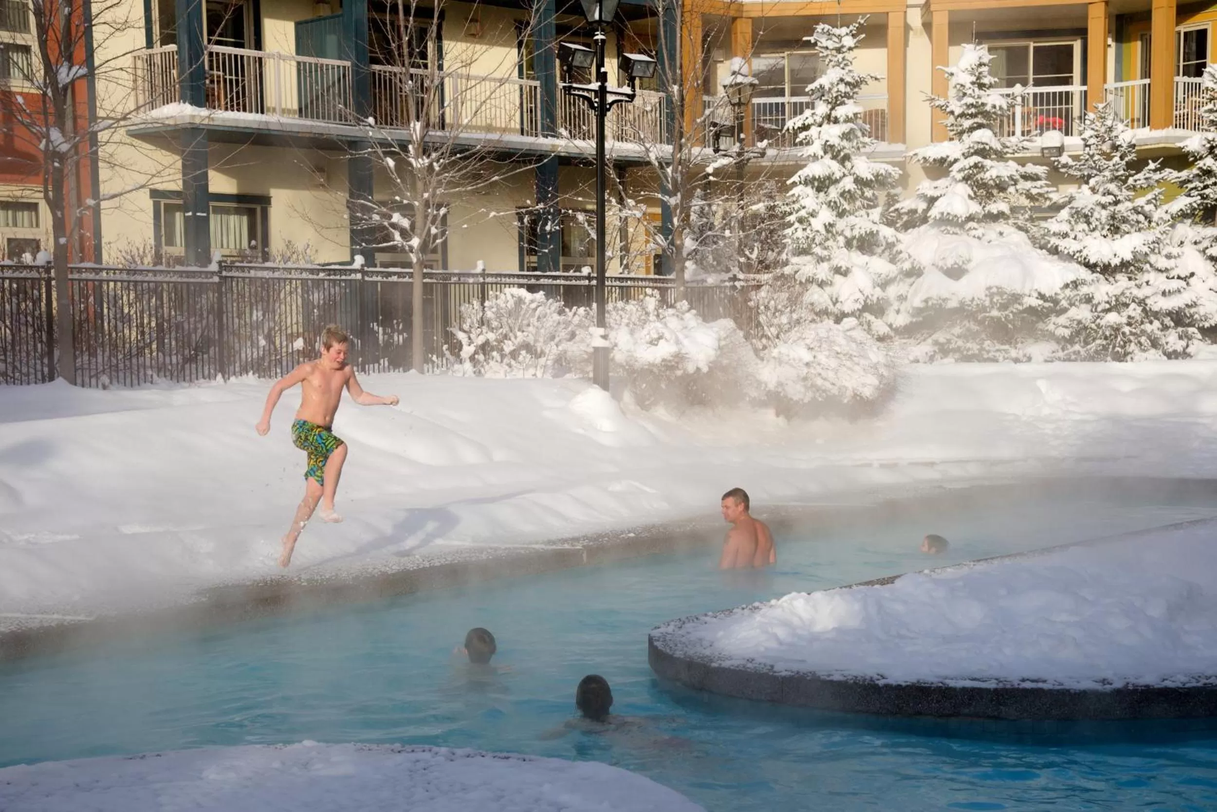 Winter in Blue Mountain Resort Mosaic Suites