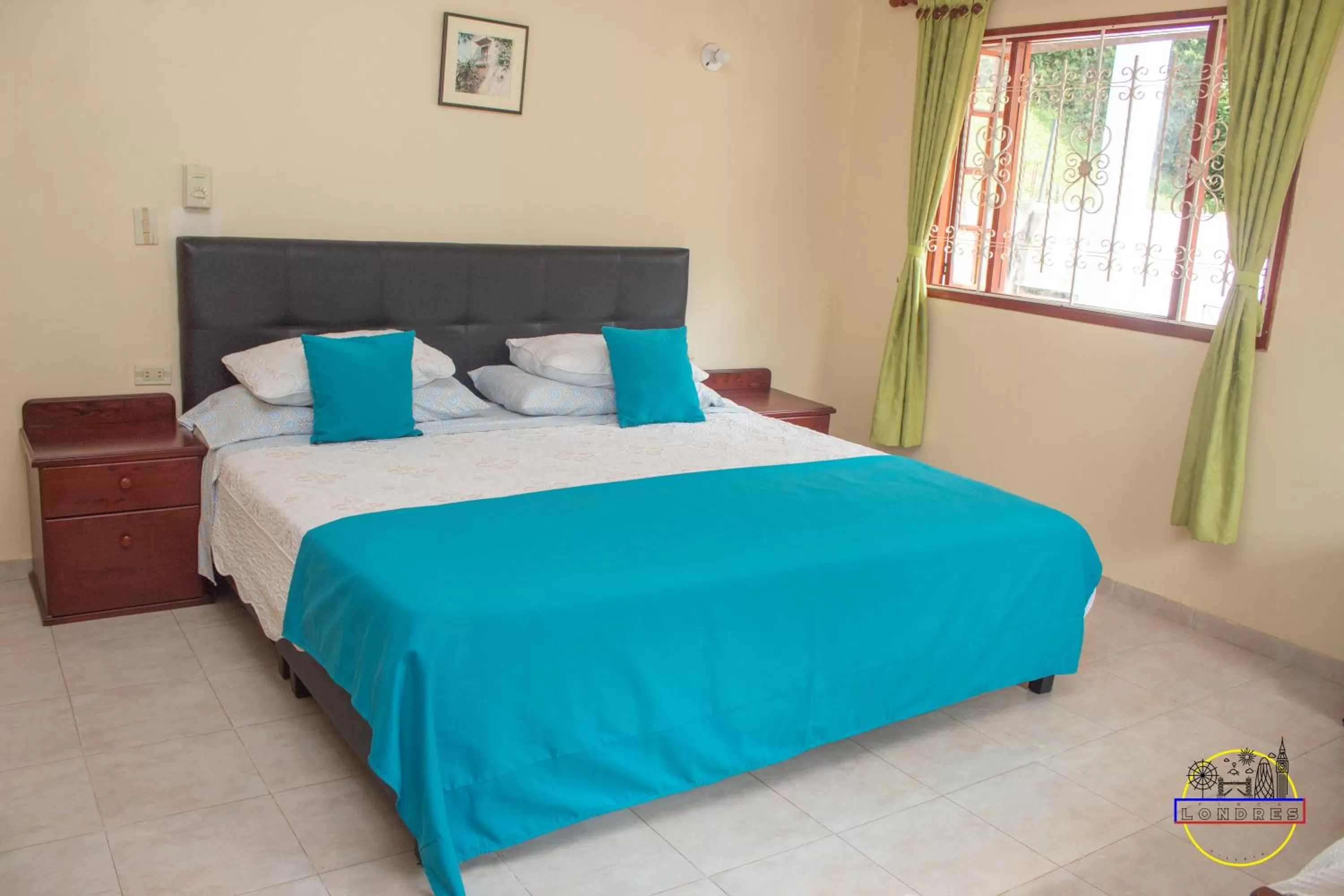 Bed in Hotel Finca Londres