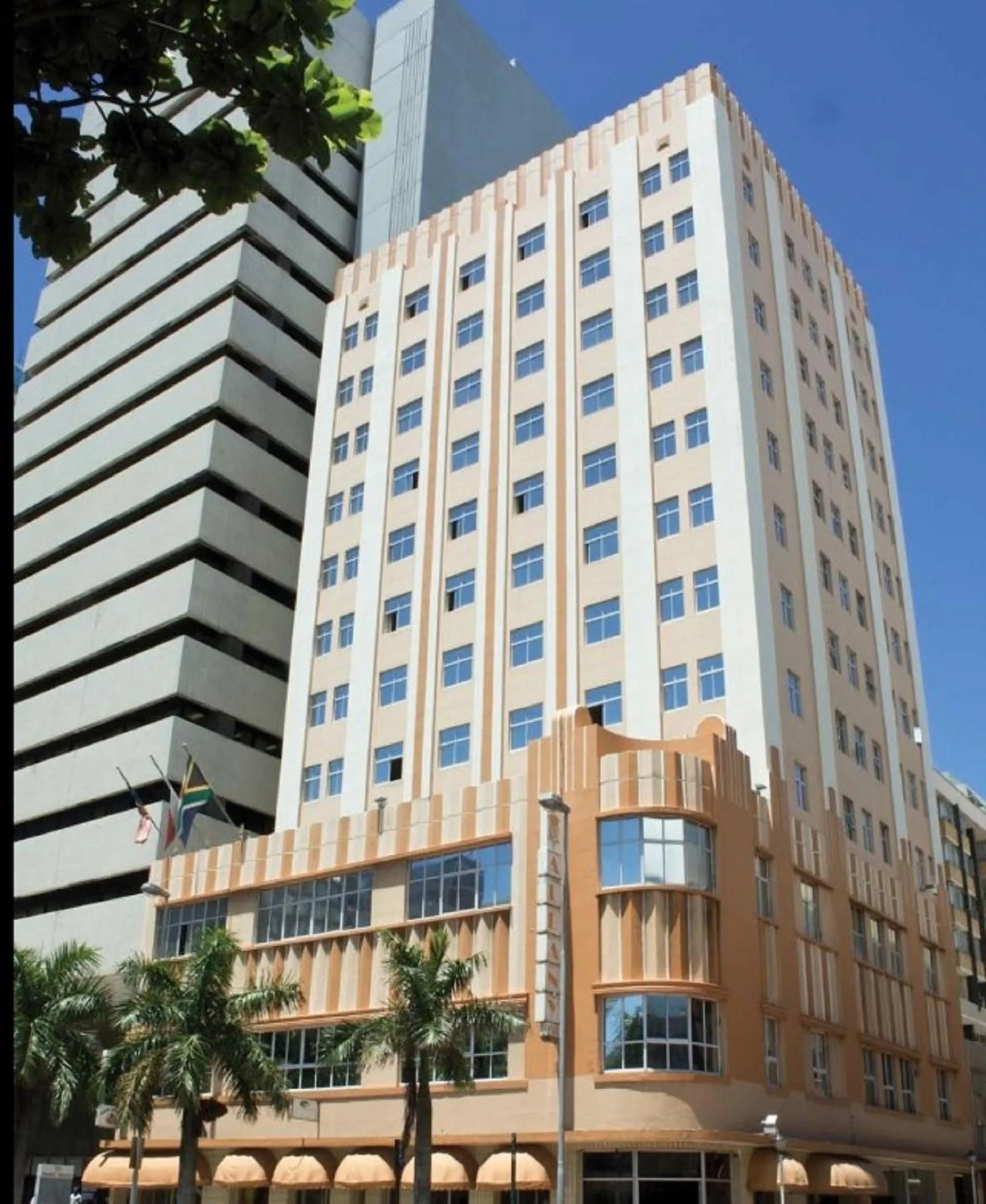 Property building in Albany Hotel