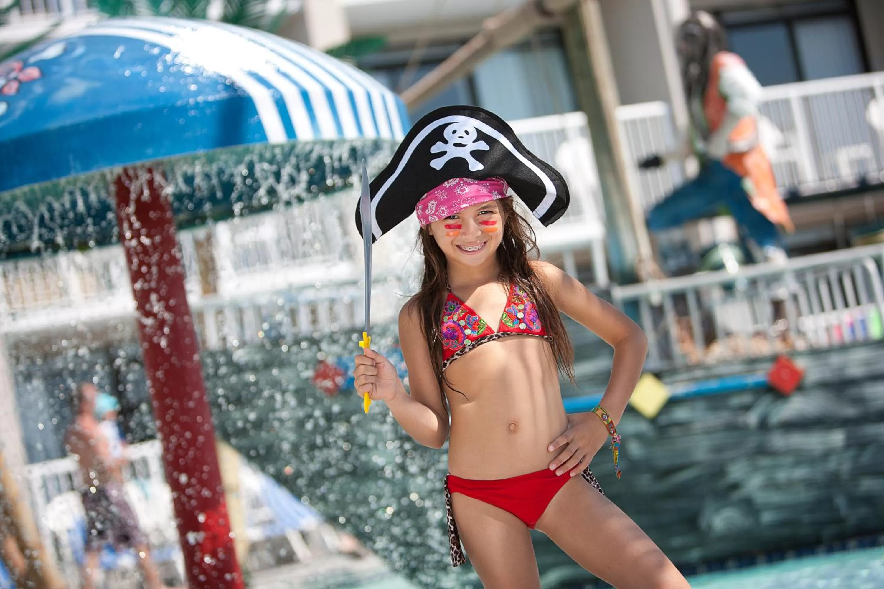 People in Captain's Quarters Resort