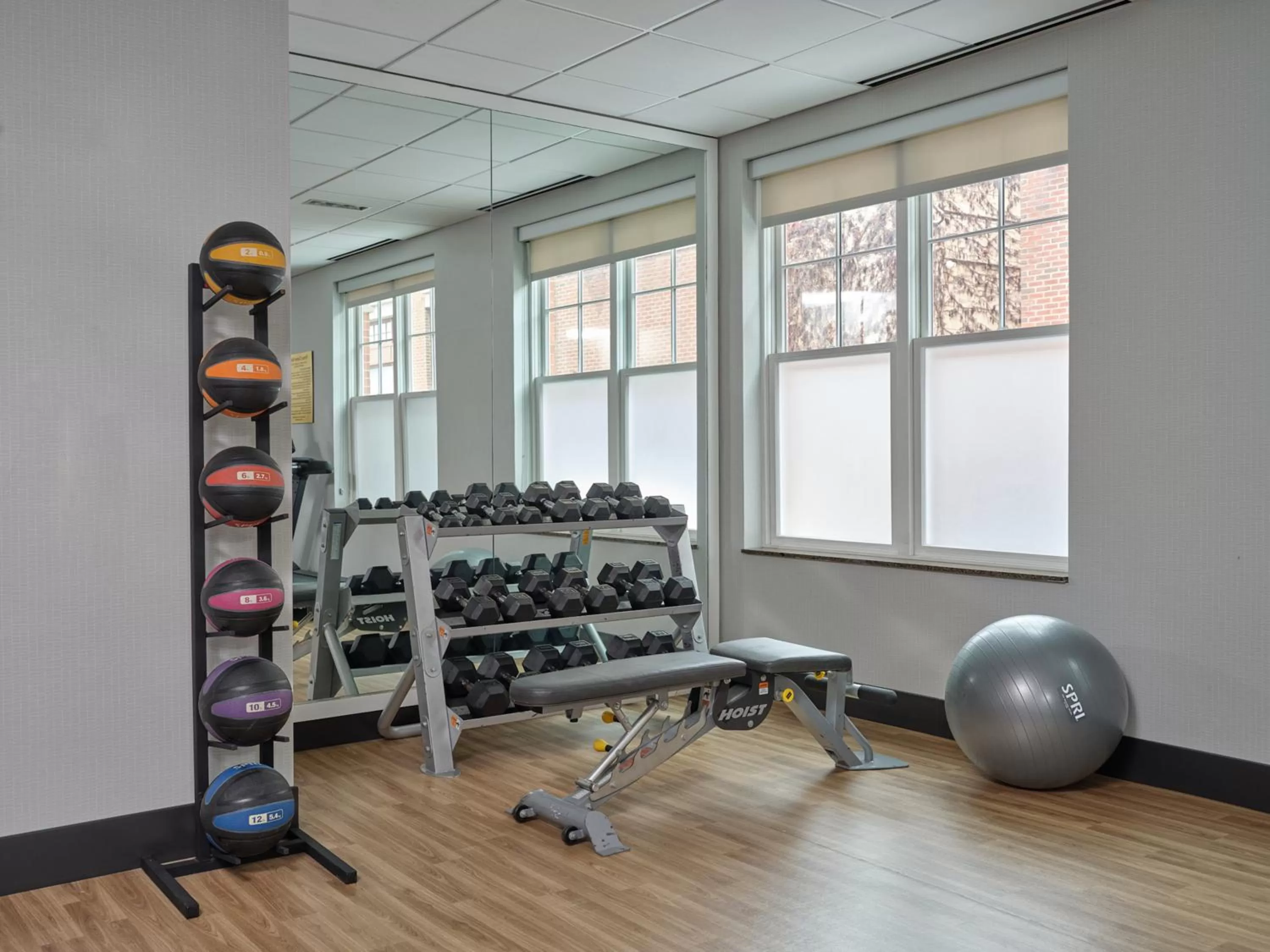 Fitness centre/facilities in Six South St. Hotel