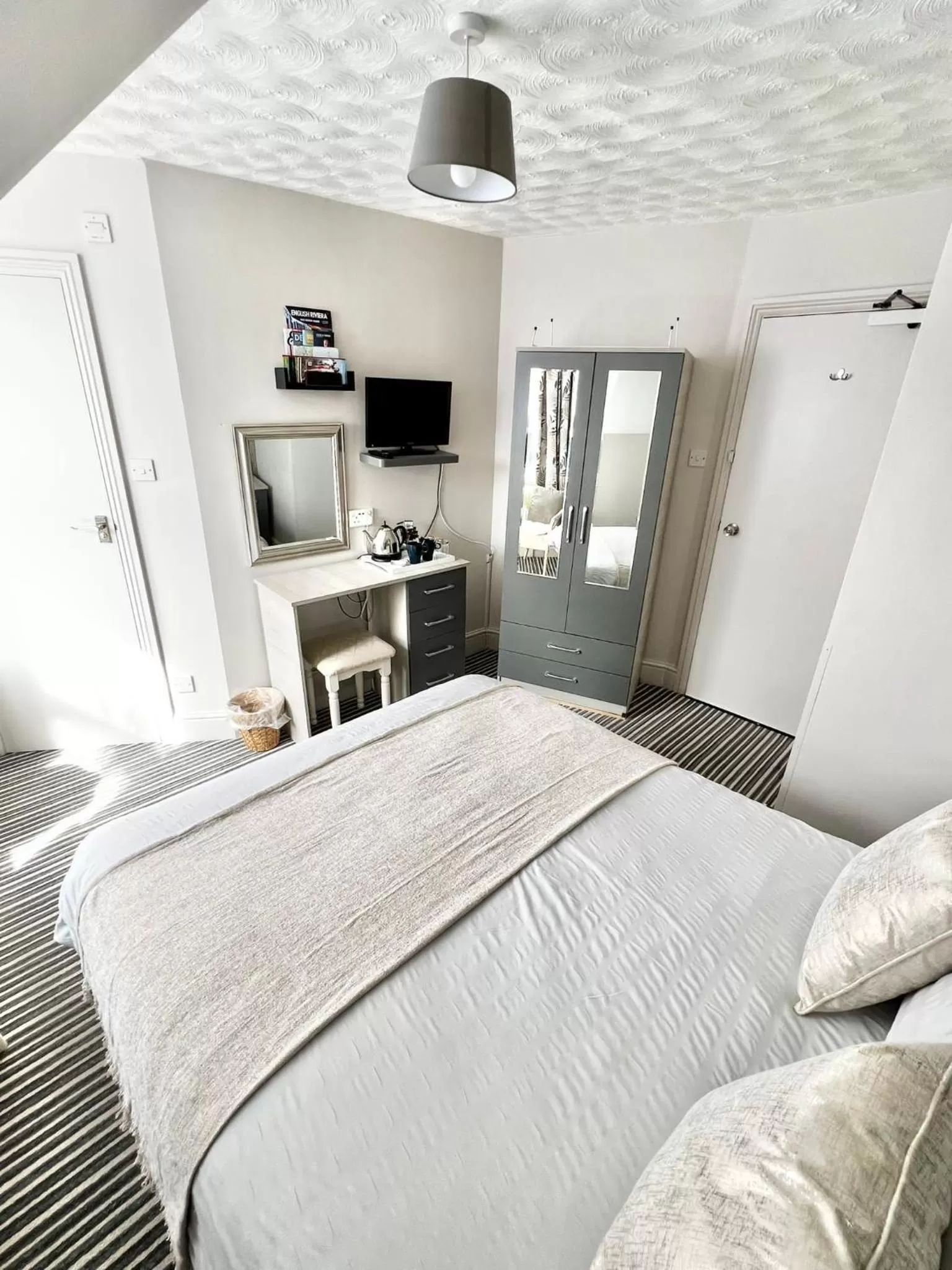 Bed in Belle Dene Guest House