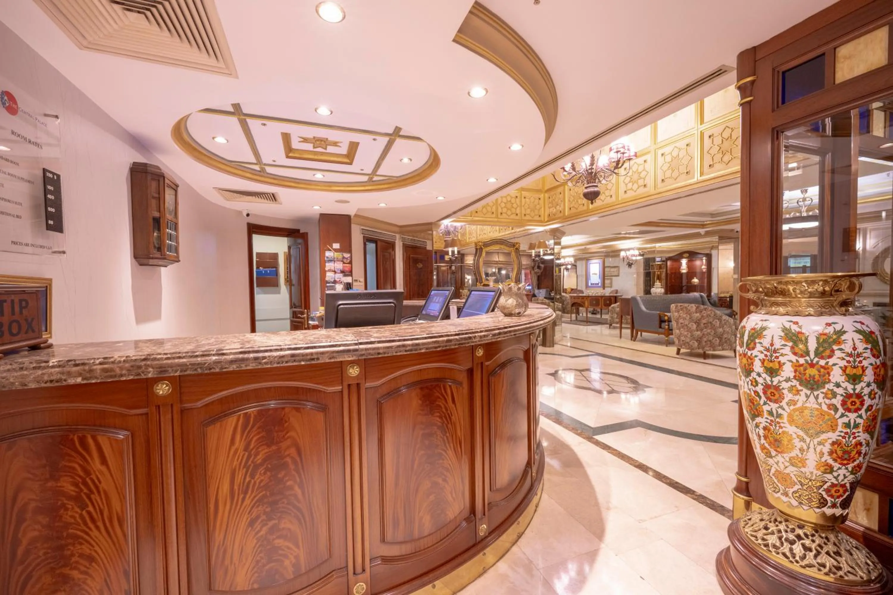 Lobby or reception in The Central Palace Taksim