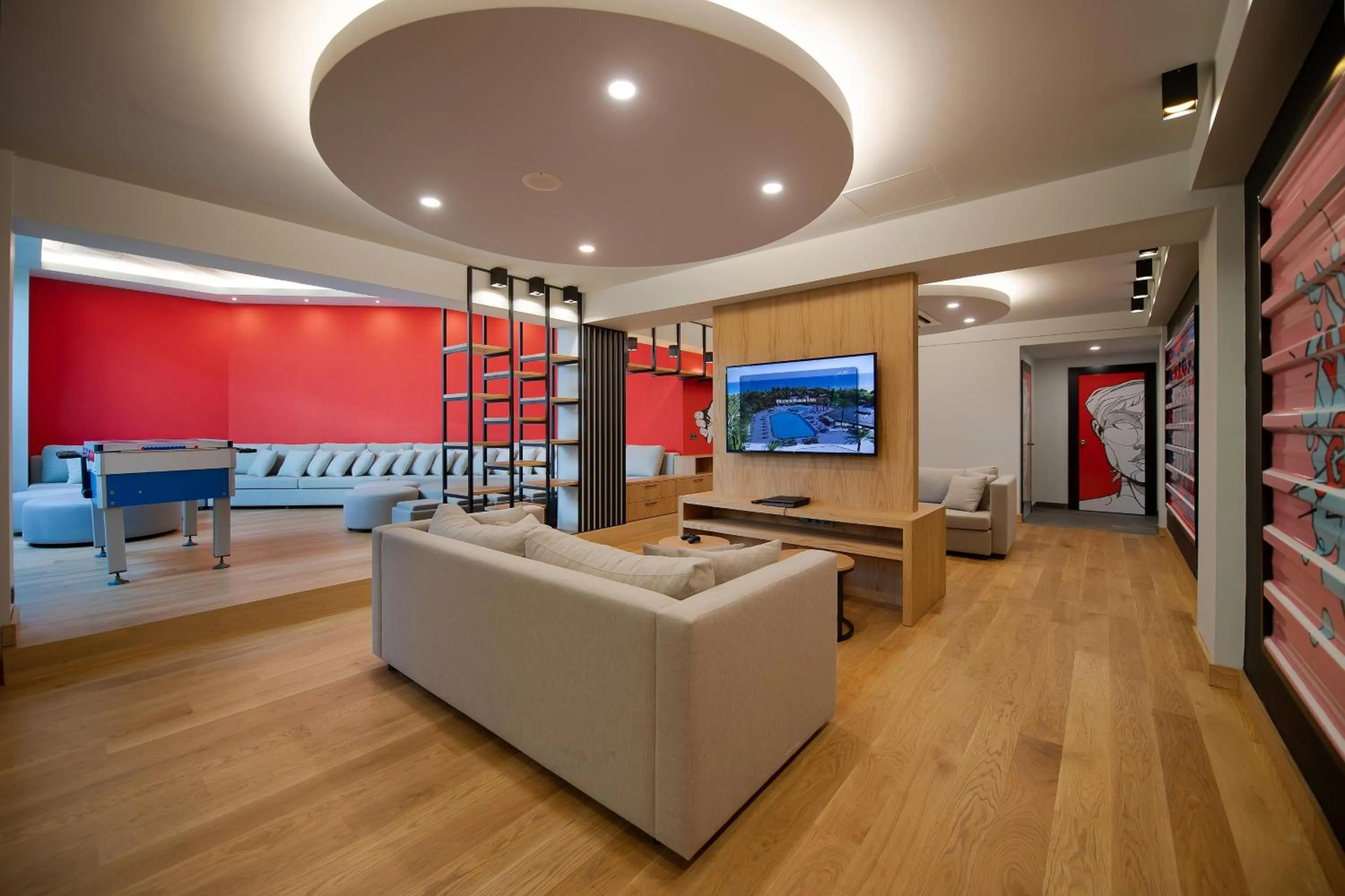 Lobby or reception, Bed in Miramare Beach Hotel - Ultra All Inclusive