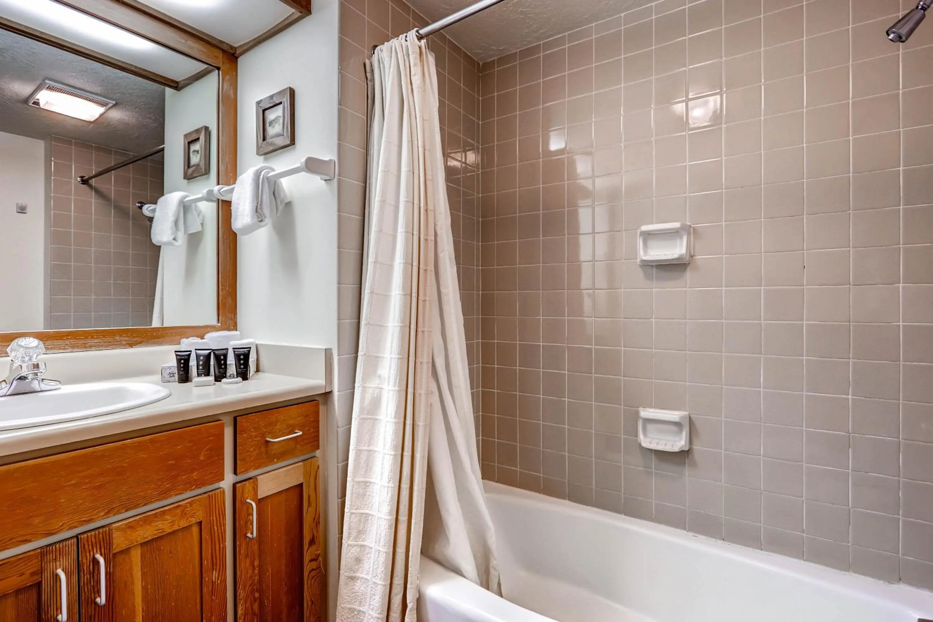 Bathroom in Evergreen Condominiums by Keystone Resort