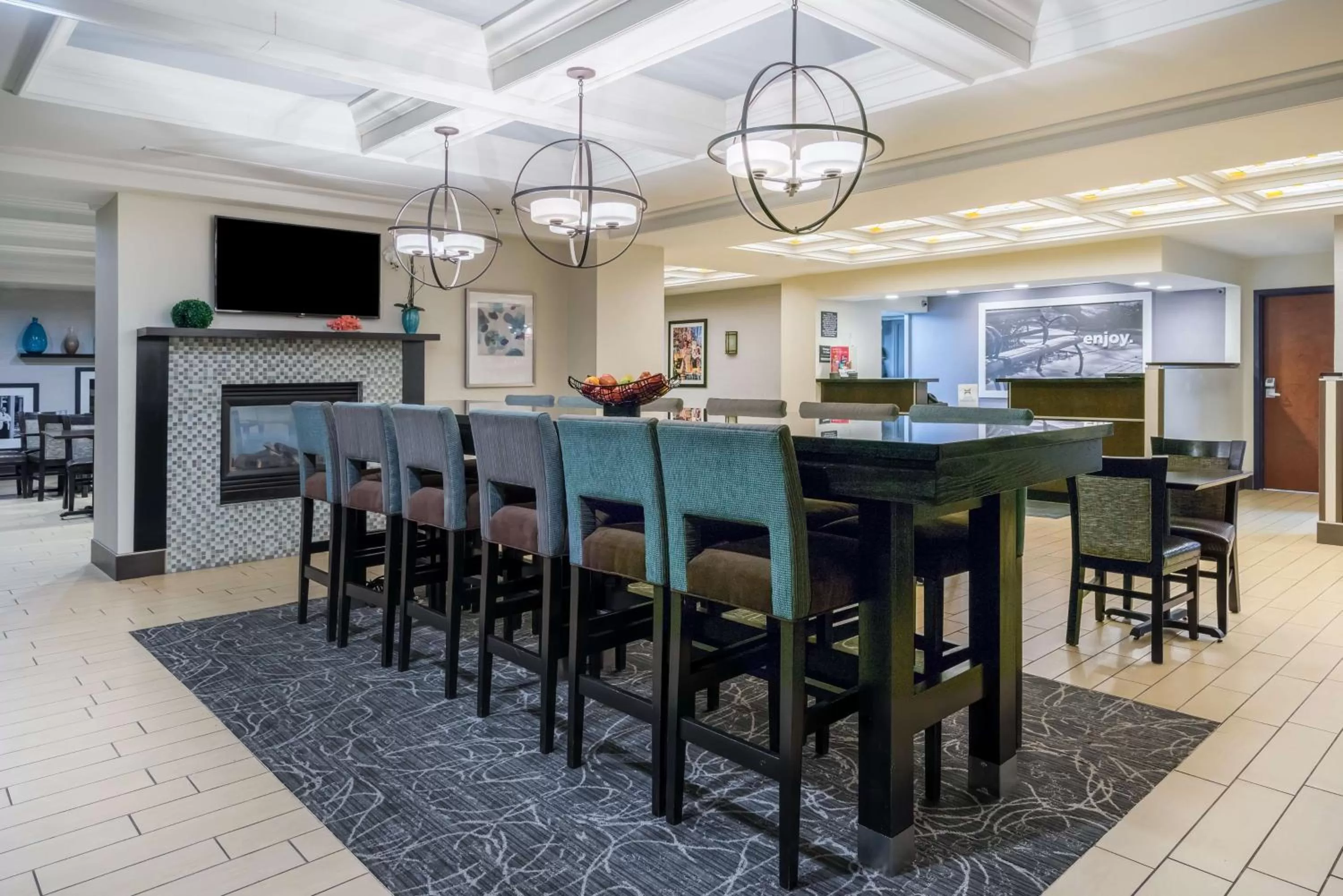 Lobby or reception in Hampton Inn Plymouth Meeting