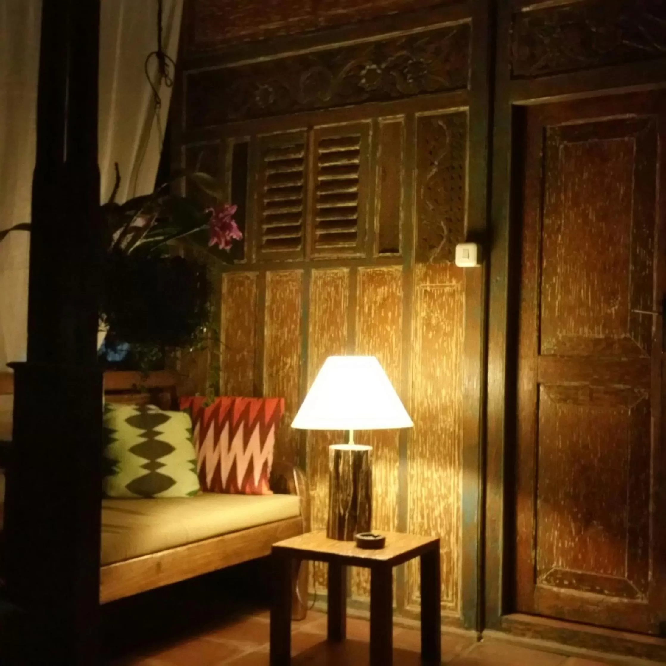 Balcony/Terrace in Villas Light House - Eco-Traditional Joglo