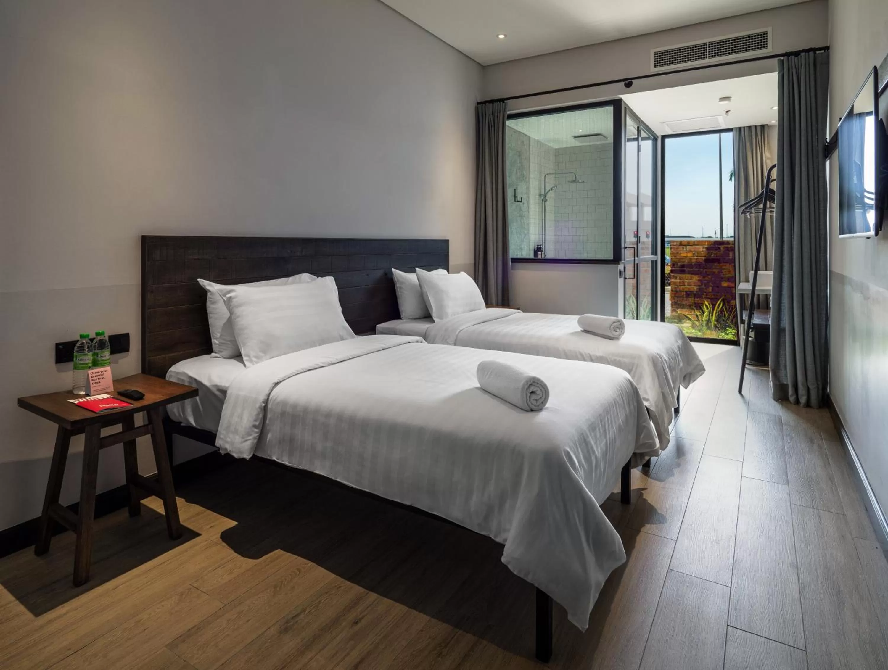 Bed in Tune Hotel KLIA-KLIA2, Airport Transit Hotel