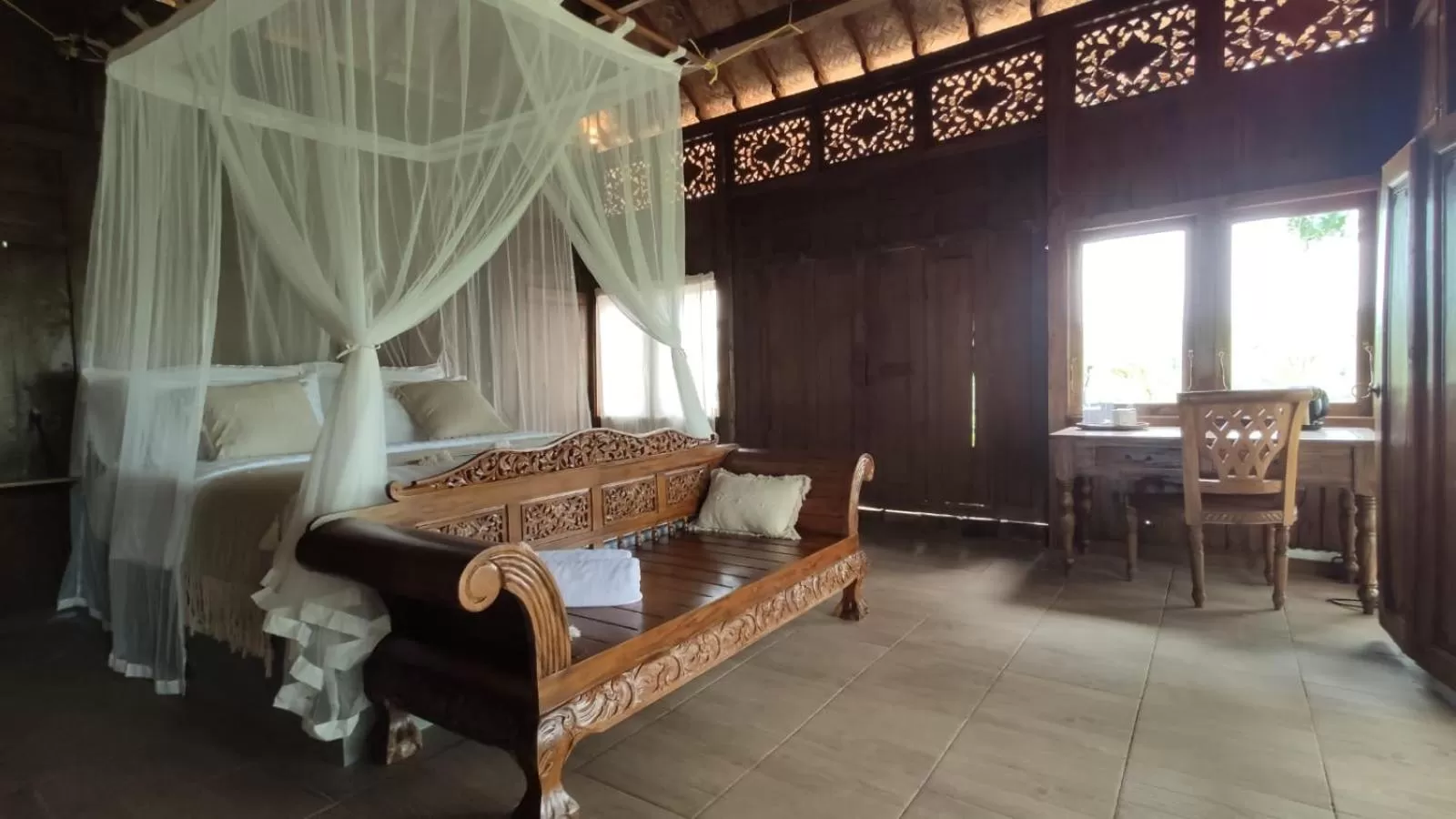 Bedroom in Tanah Damai Hotel