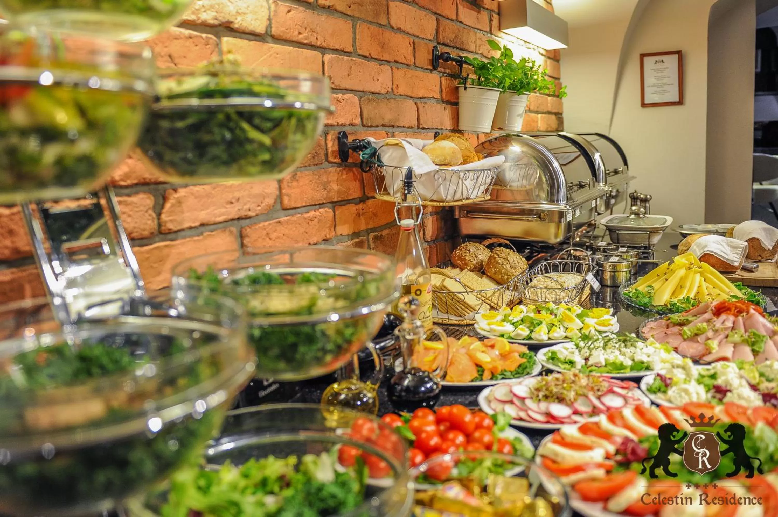 Food and drinks in Celestin Residence