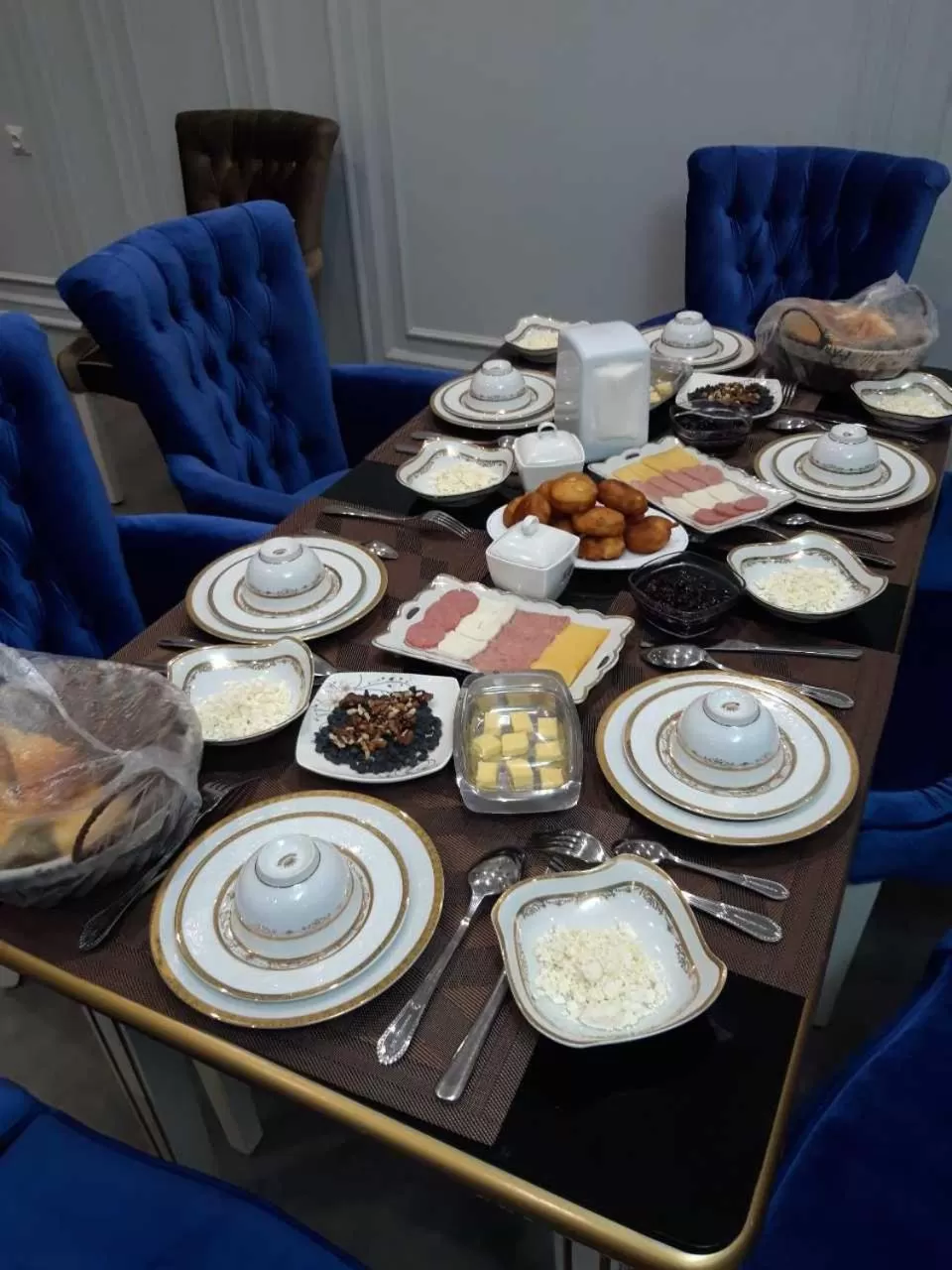 Breakfast in Suleyman hotel