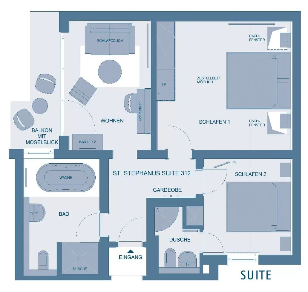 Decorative detail in Weinhotel St. Stephanus