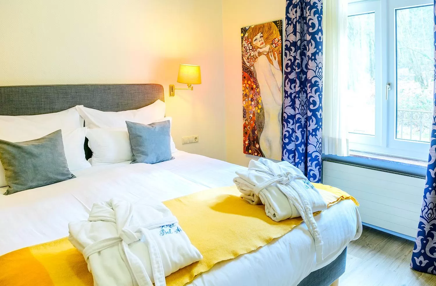 Bed in Hotel Bel Air Trail & Wellness