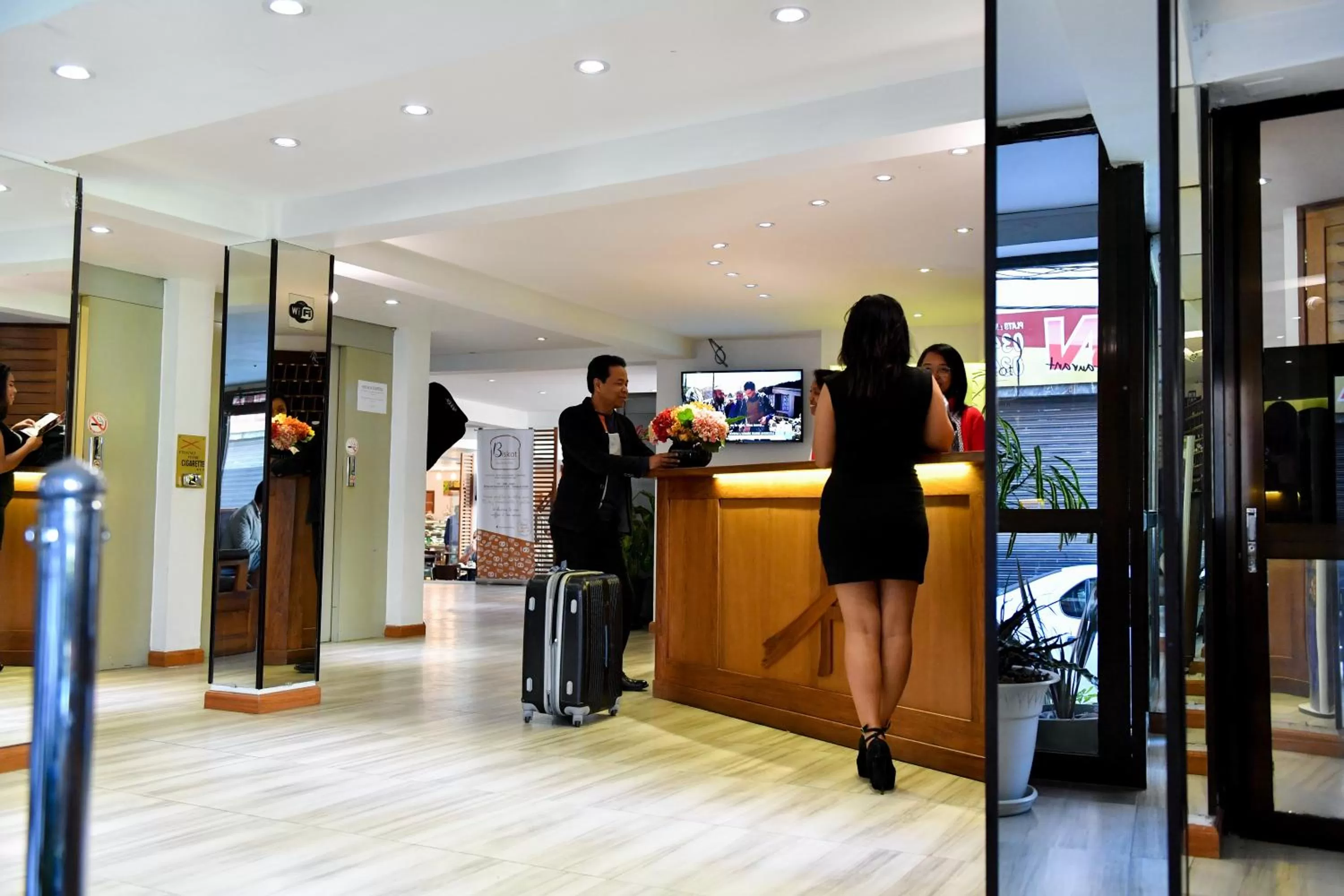 Lobby or reception in Anjary Hotel Antananarivo