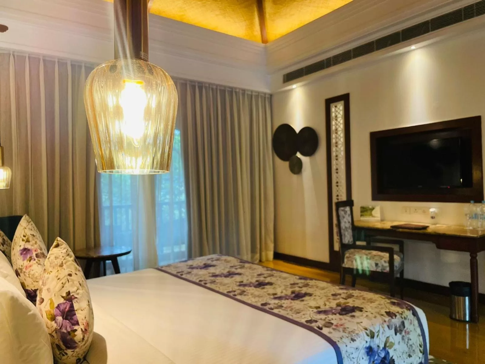 Bed in The Ananta Udaipur