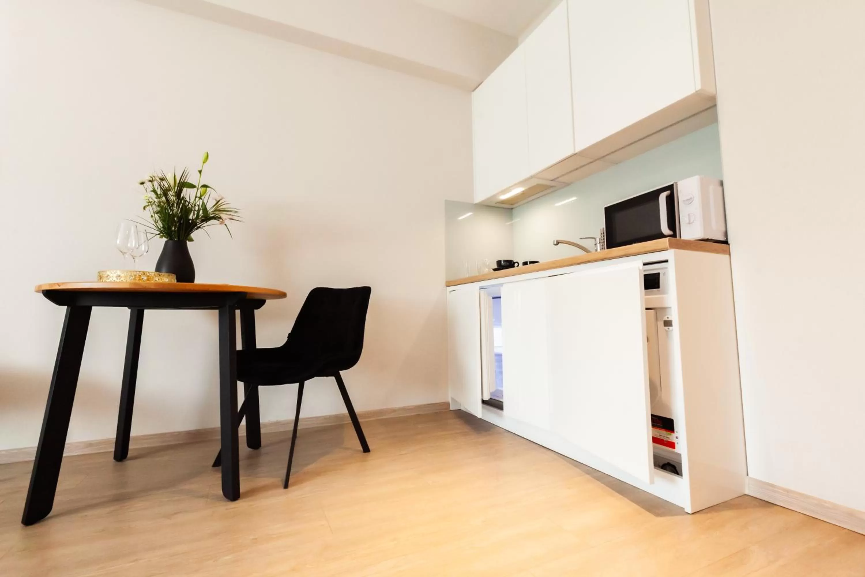 Kitchen or kitchenette in Hotel Pogoria Residence