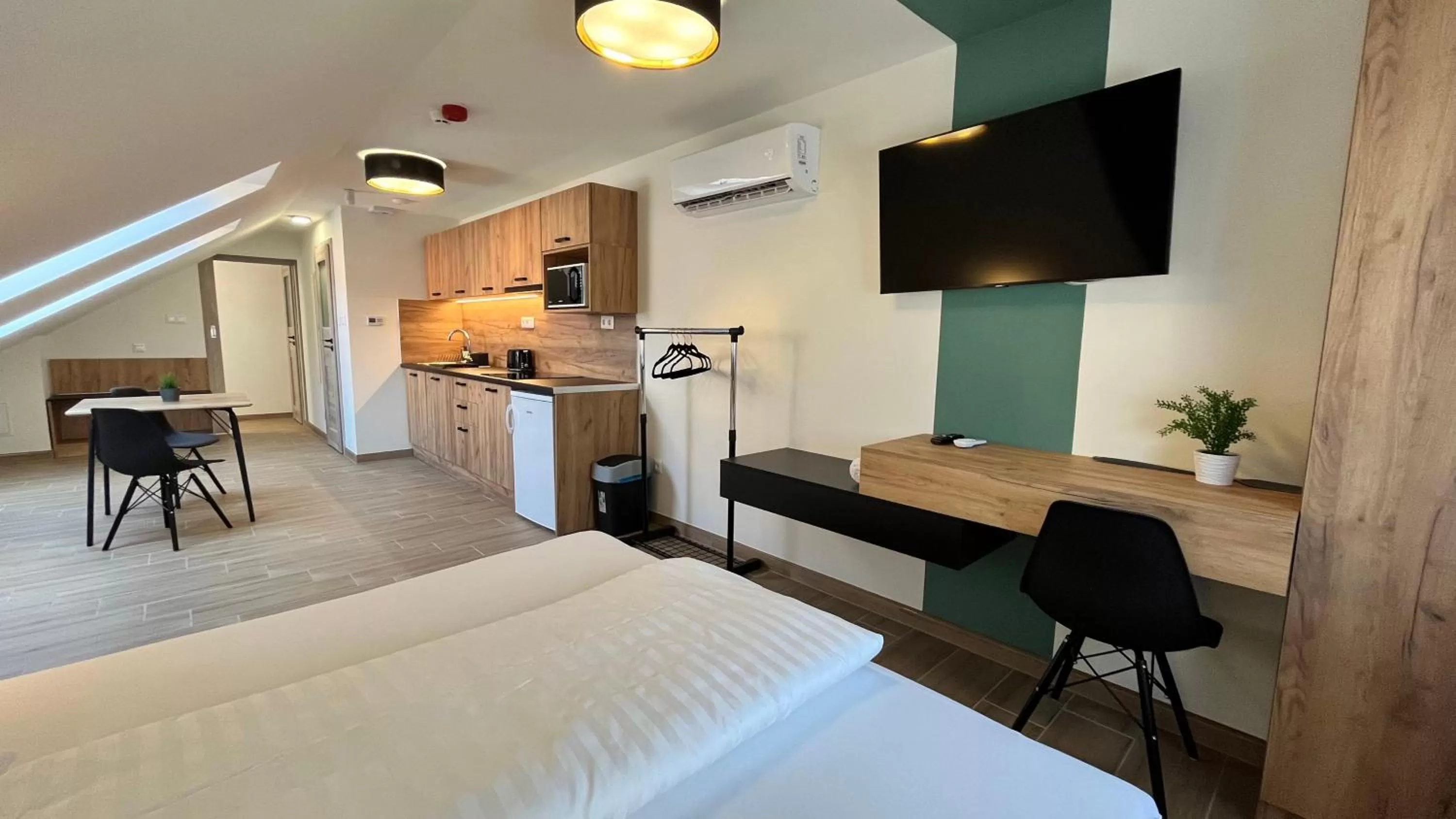 Bed in Rezidex Apartmanház