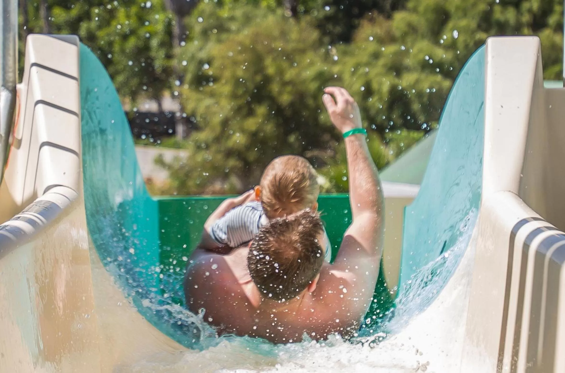 Aqua park in Kipriotis Village Resort