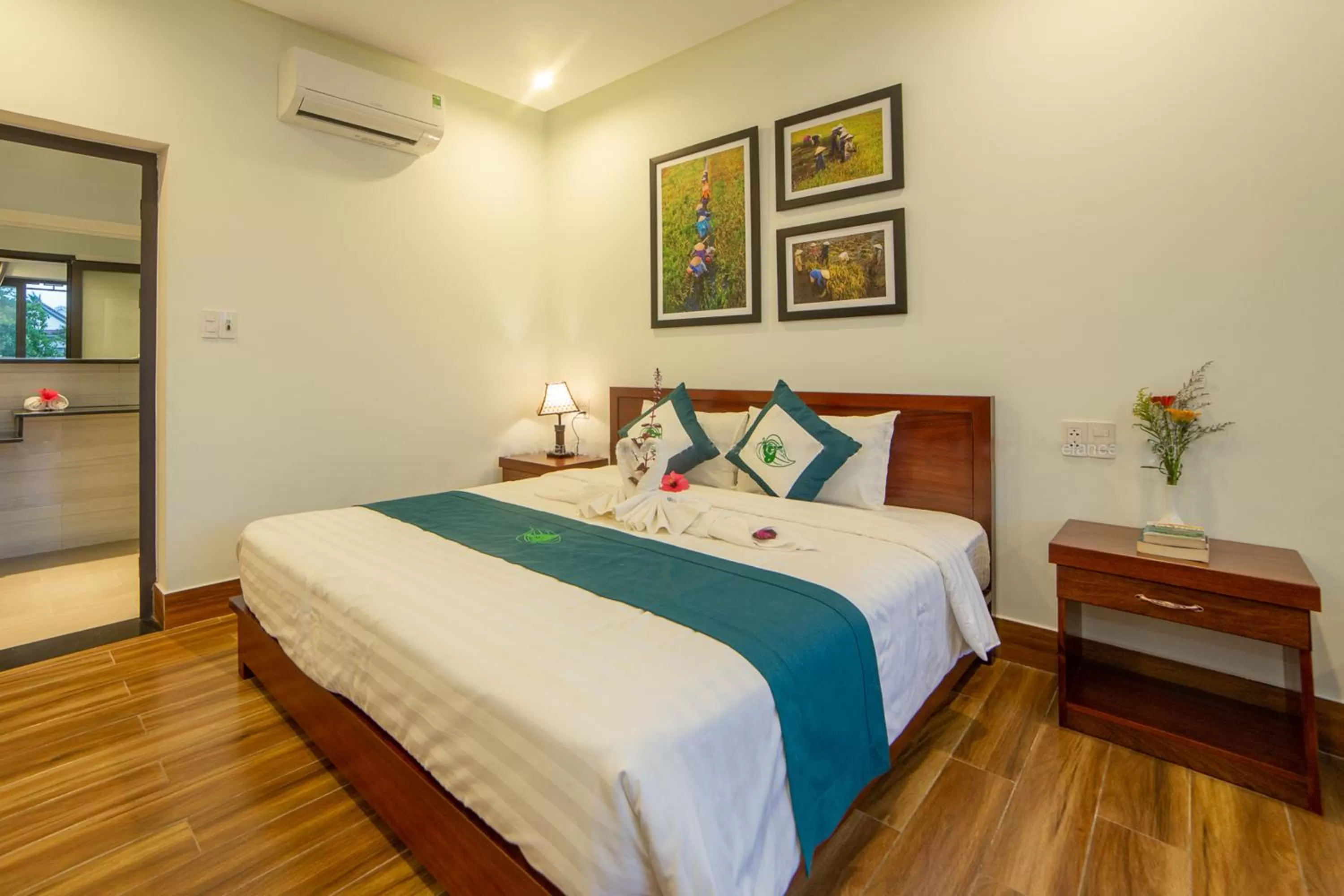 Bed in Betel Garden Villa