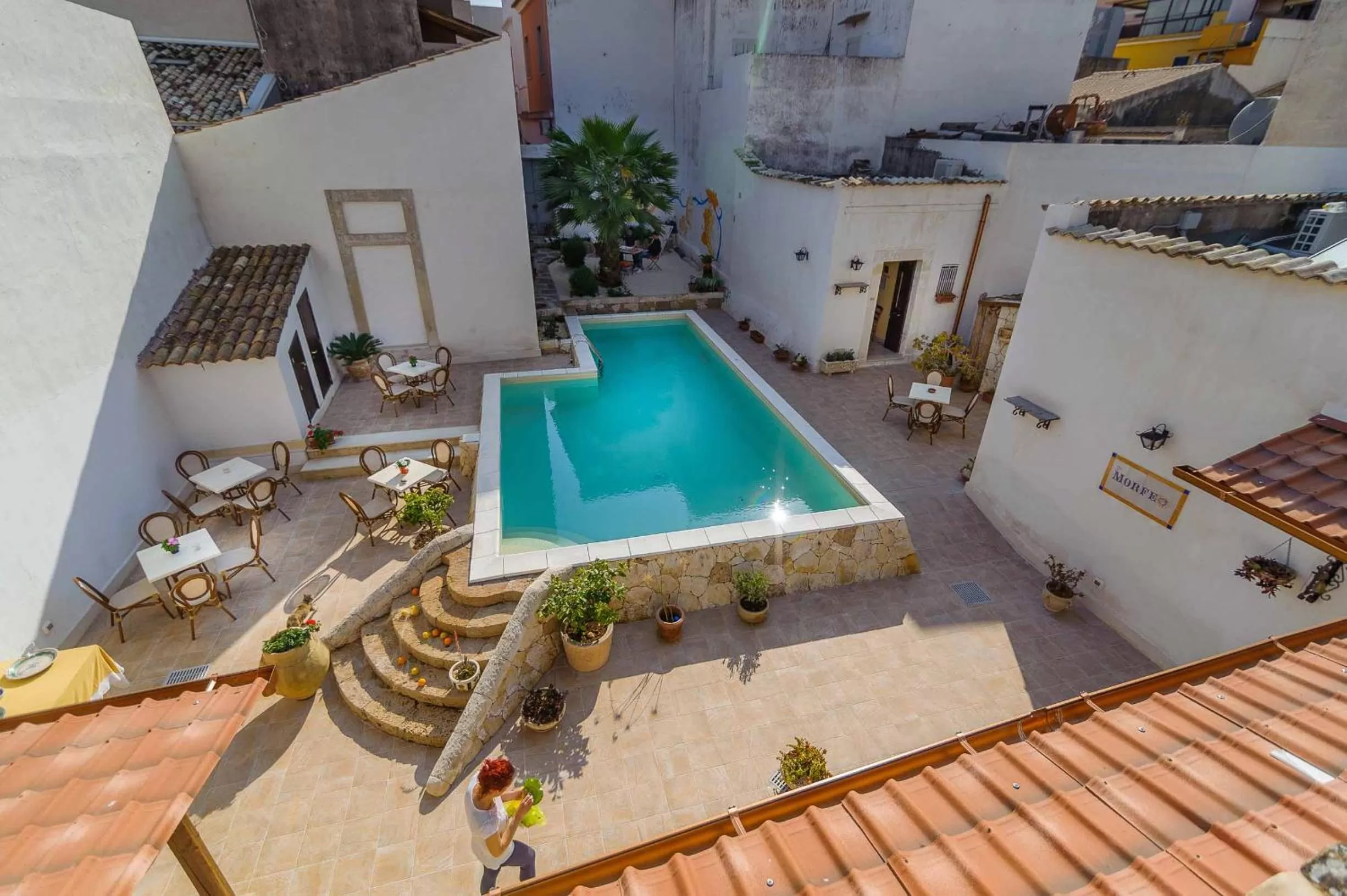 Swimming pool in Morfeo Charming Rooms & Relax