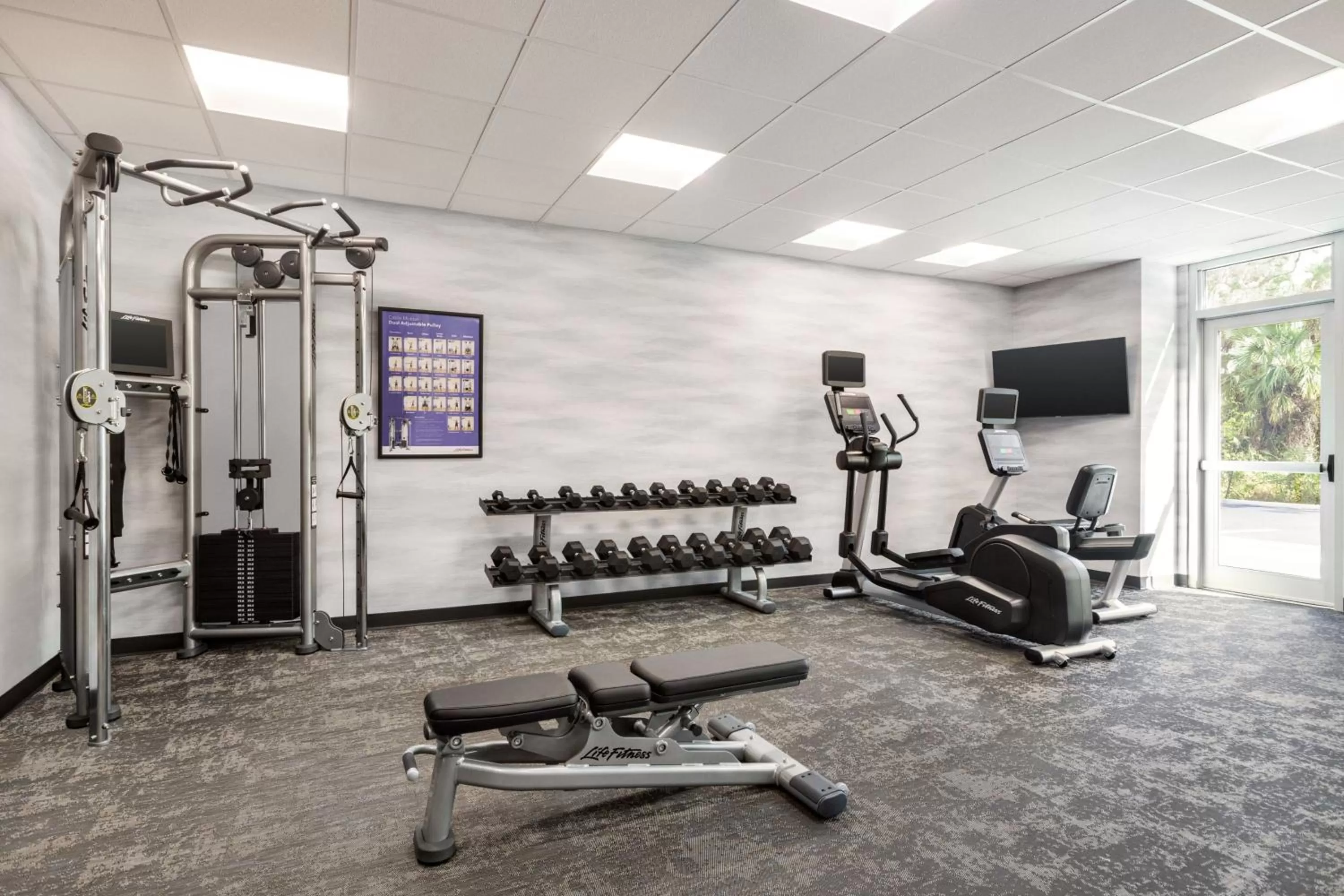 Fitness centre/facilities in Fairfield by Marriott Inn & Suites Bonita Springs