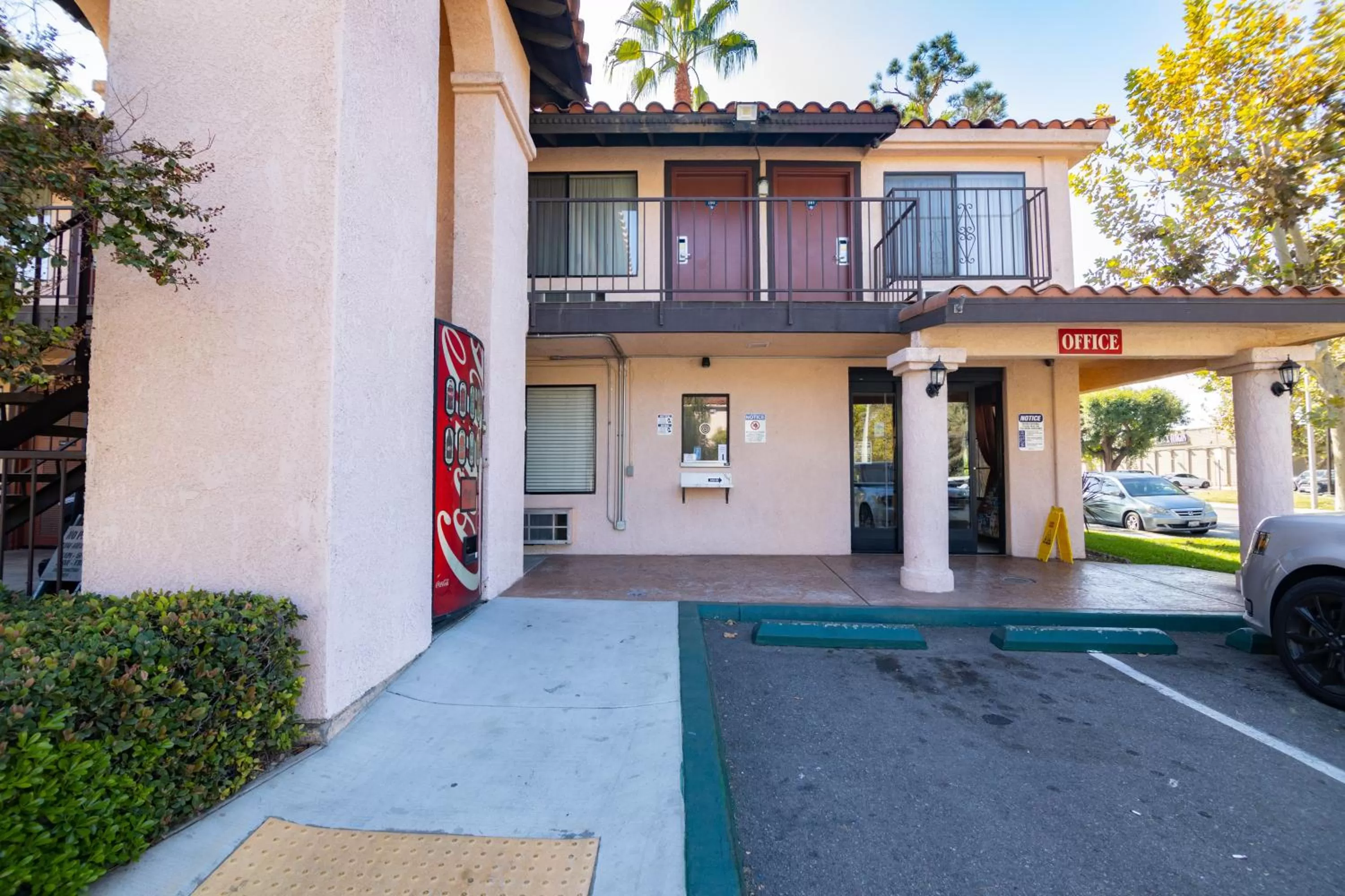 Property building in Hospitality Inn