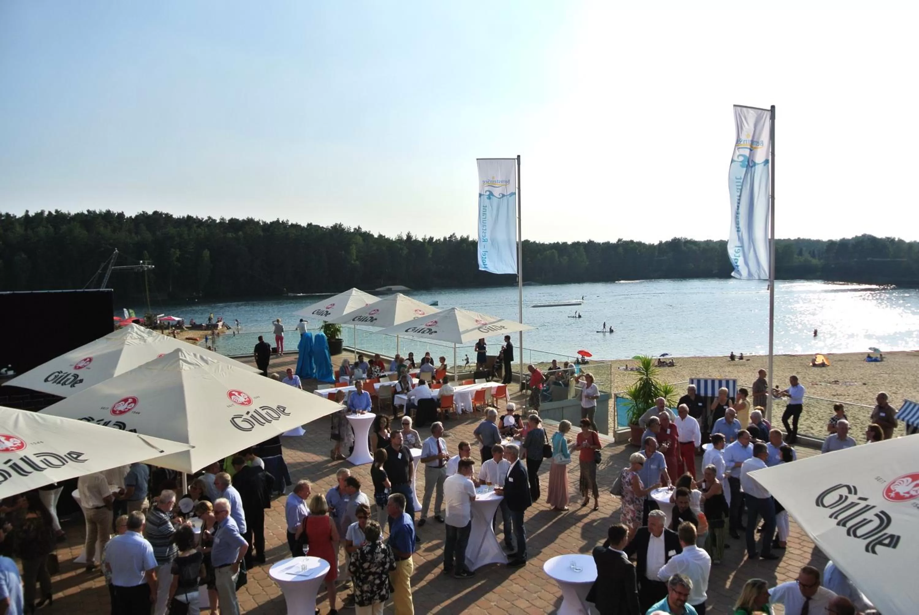 Balcony/Terrace in Bernsteinsee Hotel&Ferien