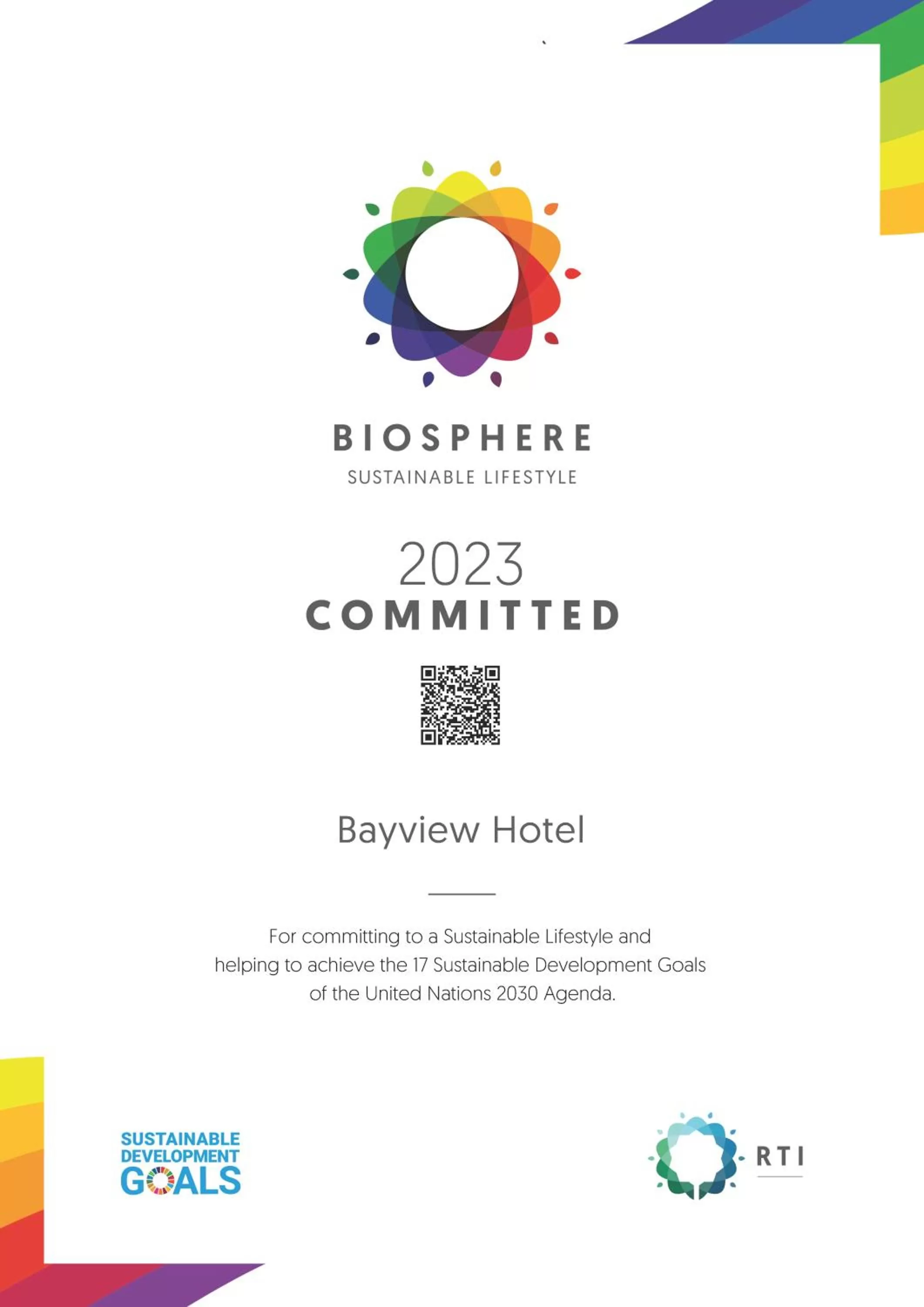 Property building in Bayview Hotel