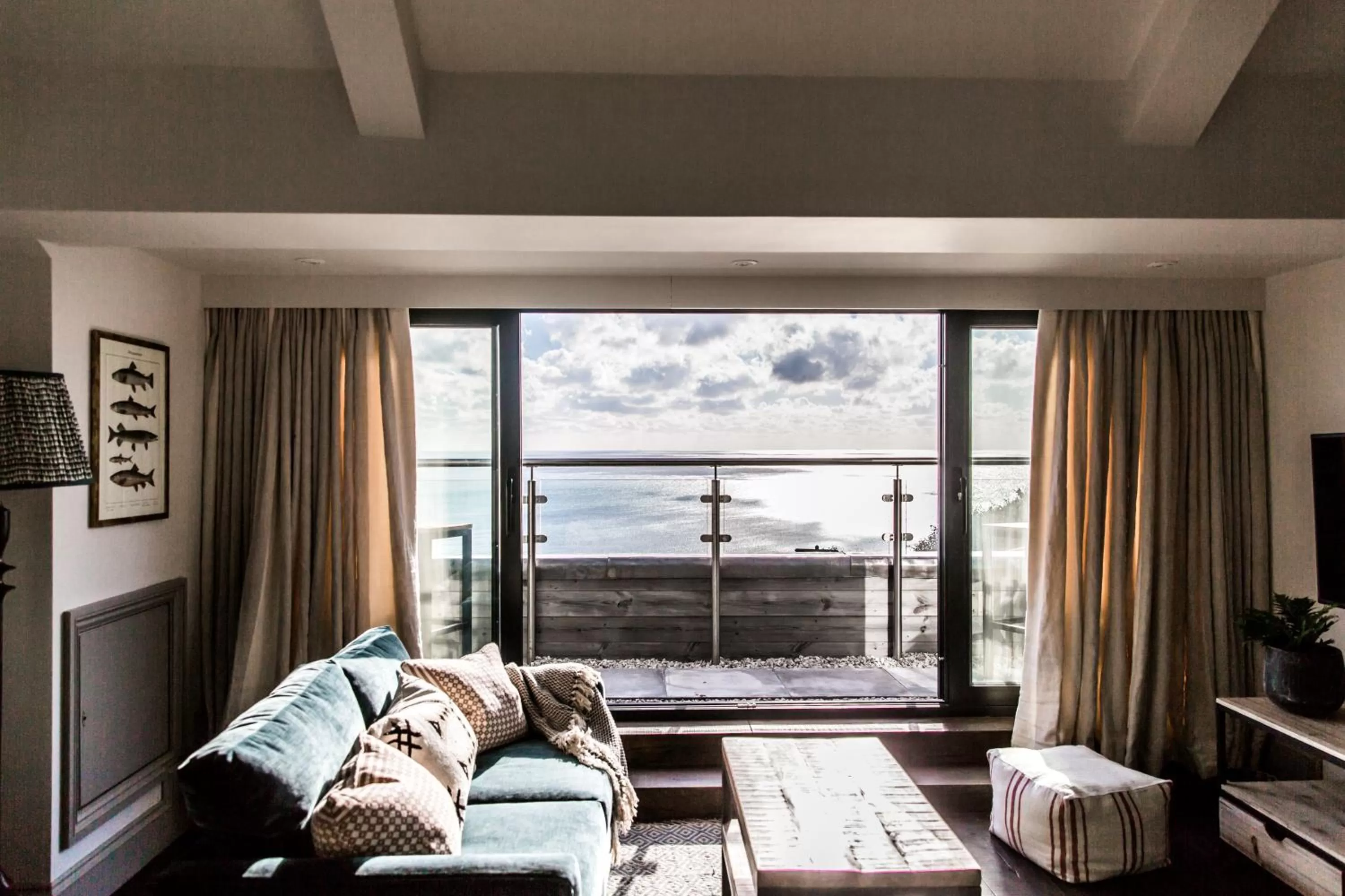 Living room in Gara Rock