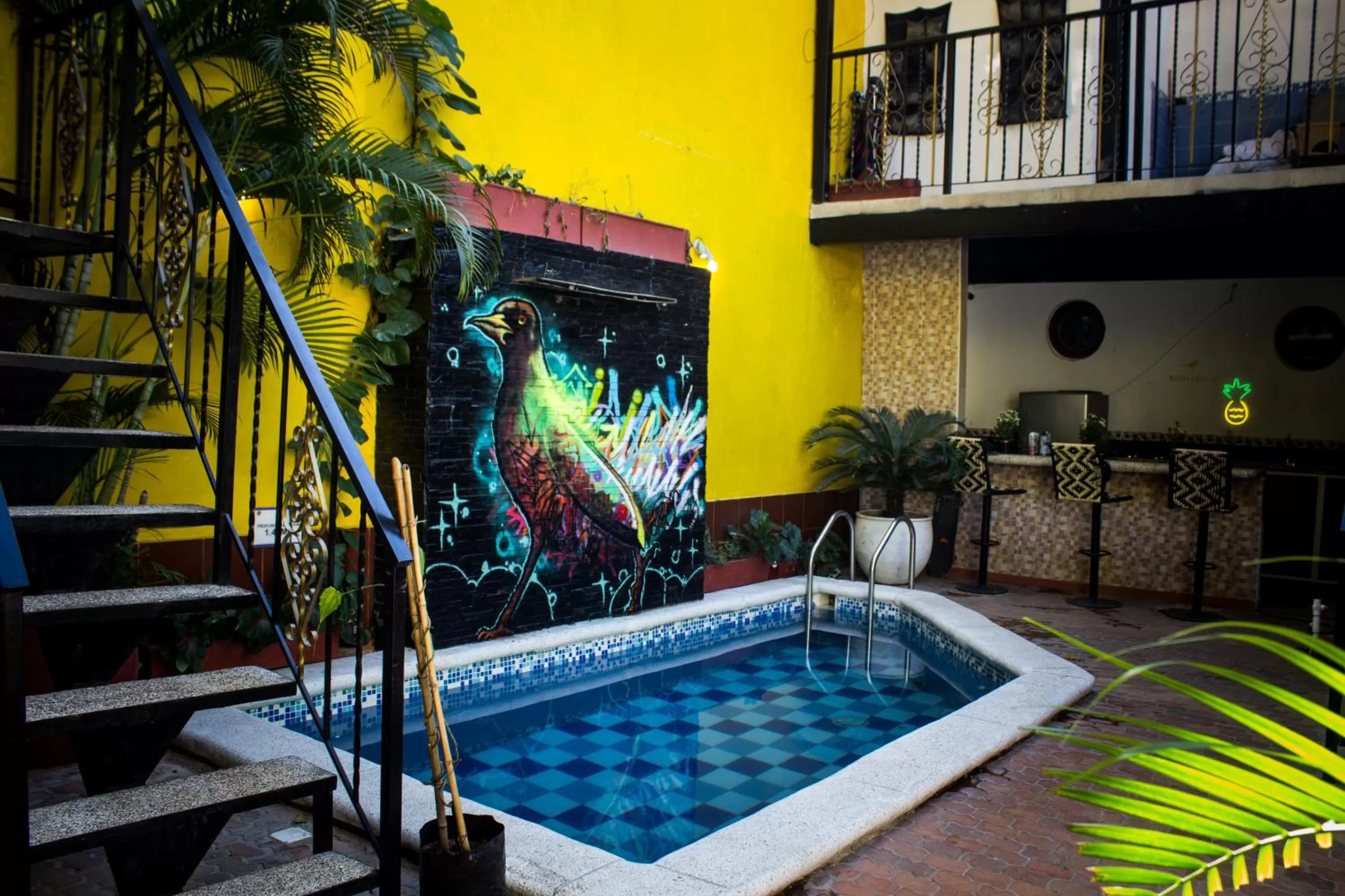 Patio, Swimming Pool in Maria Mulata Boutique Hotel