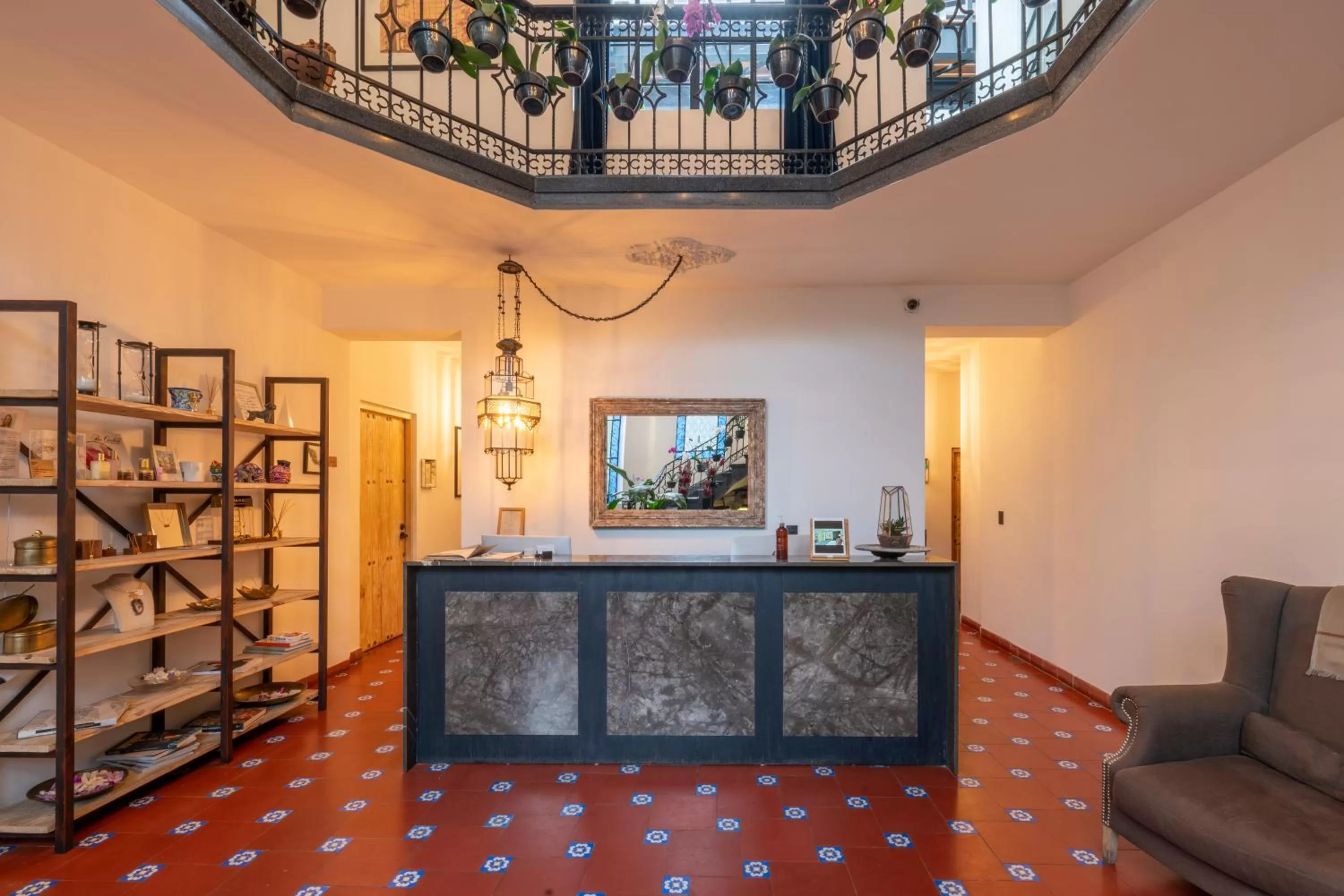 Lobby or reception in Orchid House Mexico City
